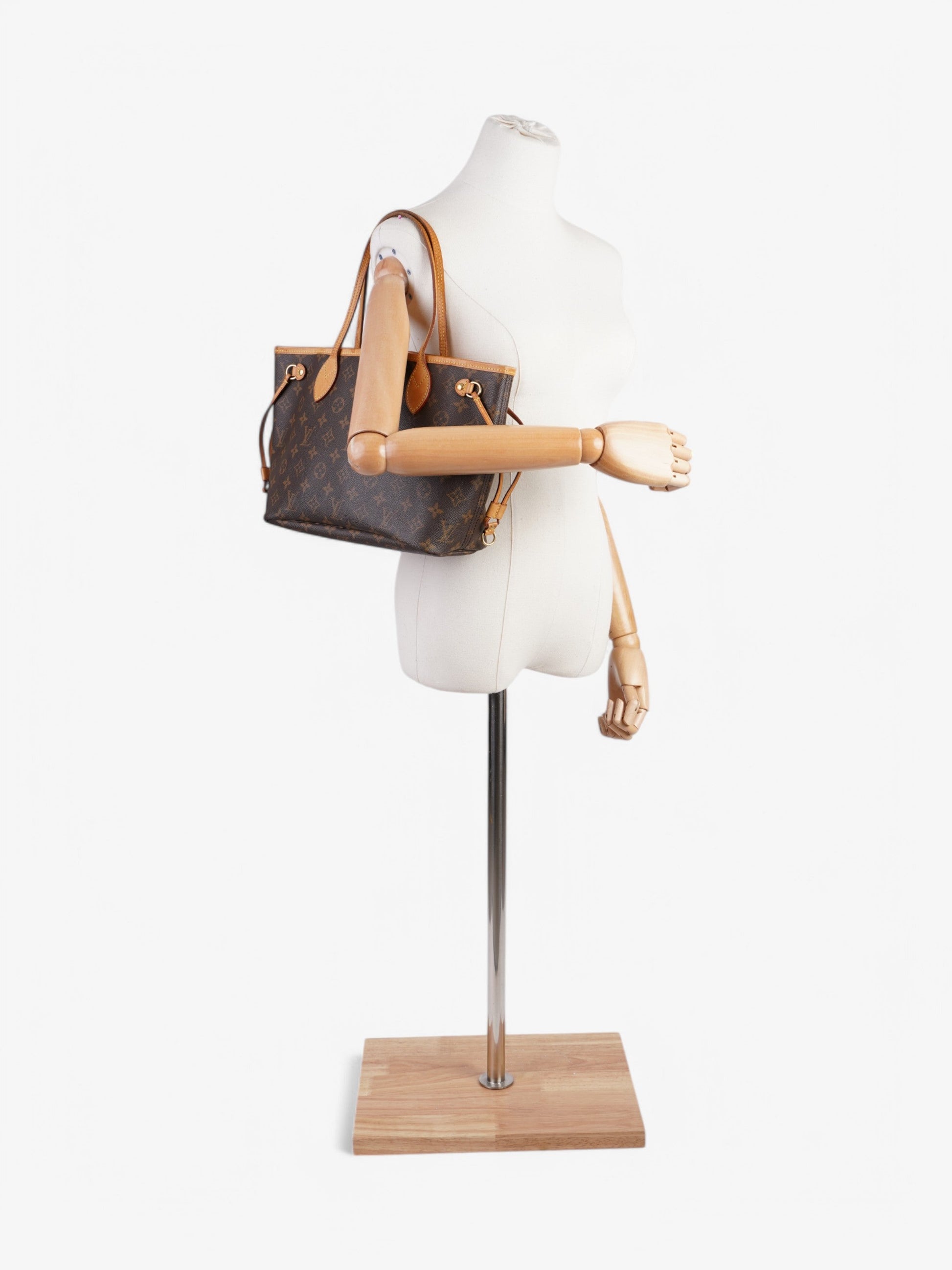 Louis Vuitton Neverfull Coated PM Monogram Canvas Coated Canvas Apparel Pm 25