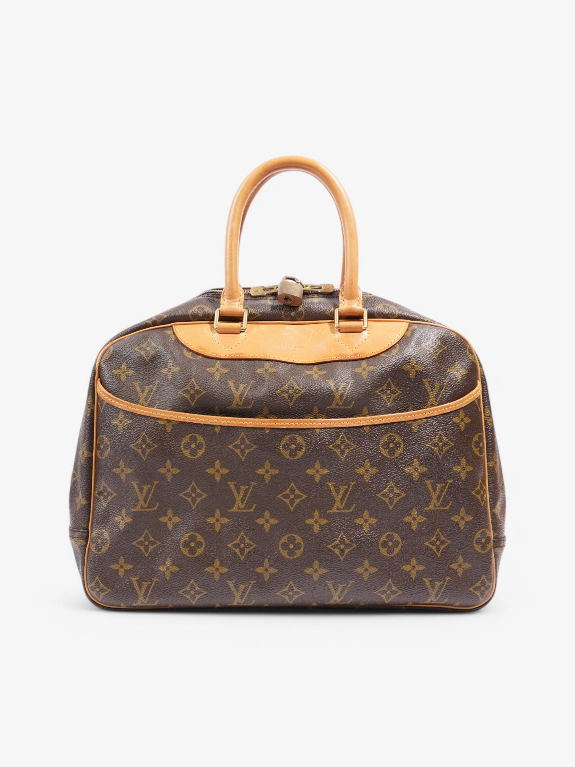 Louis Vuitton Deauville Coated Monogram Canvas Coated Canvas Apparel Canvas 12