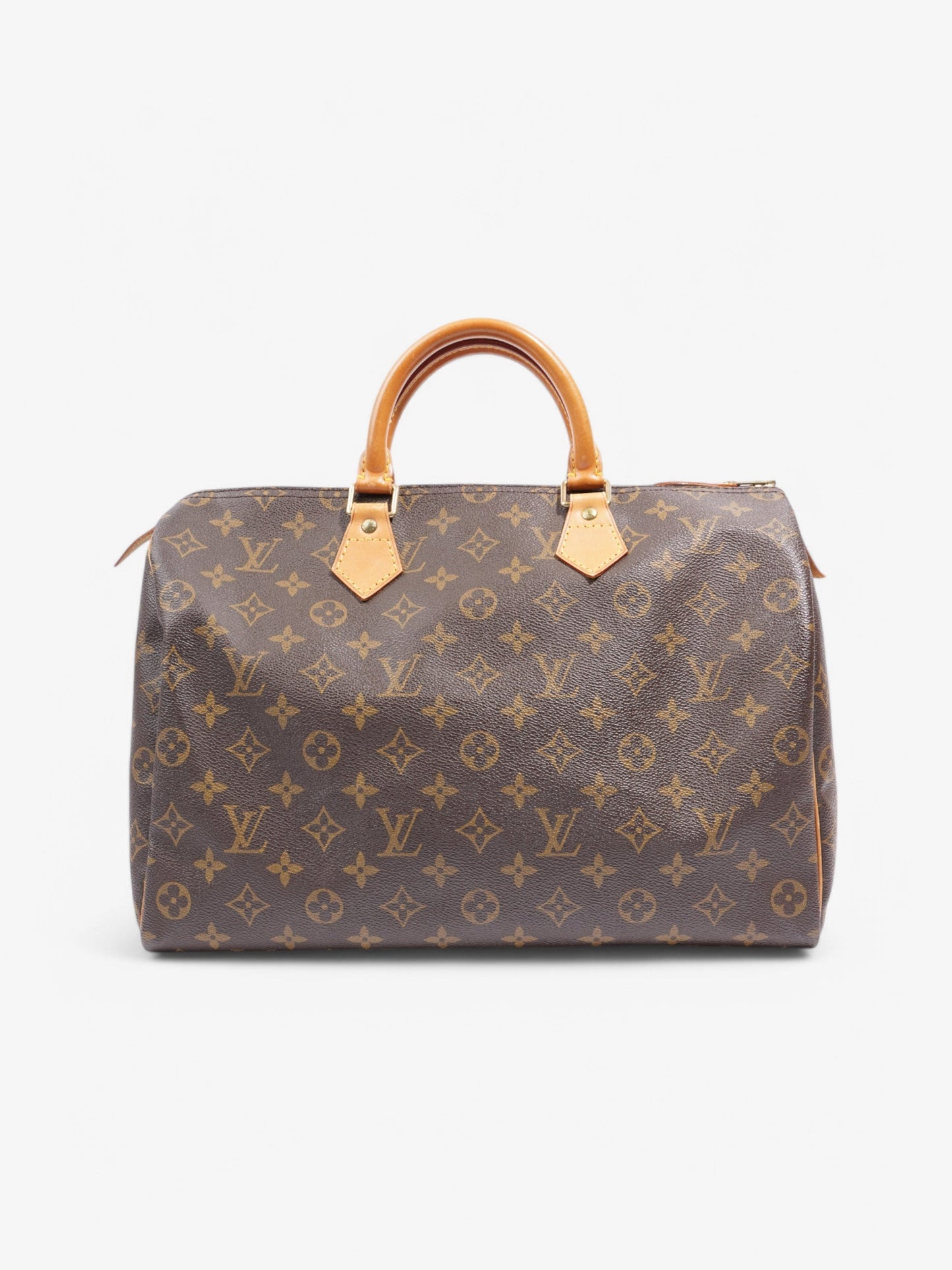 Louis Vuitton Speedy Coated 35 Monogram Canvas Coated Canvas Apparel Canvas 210