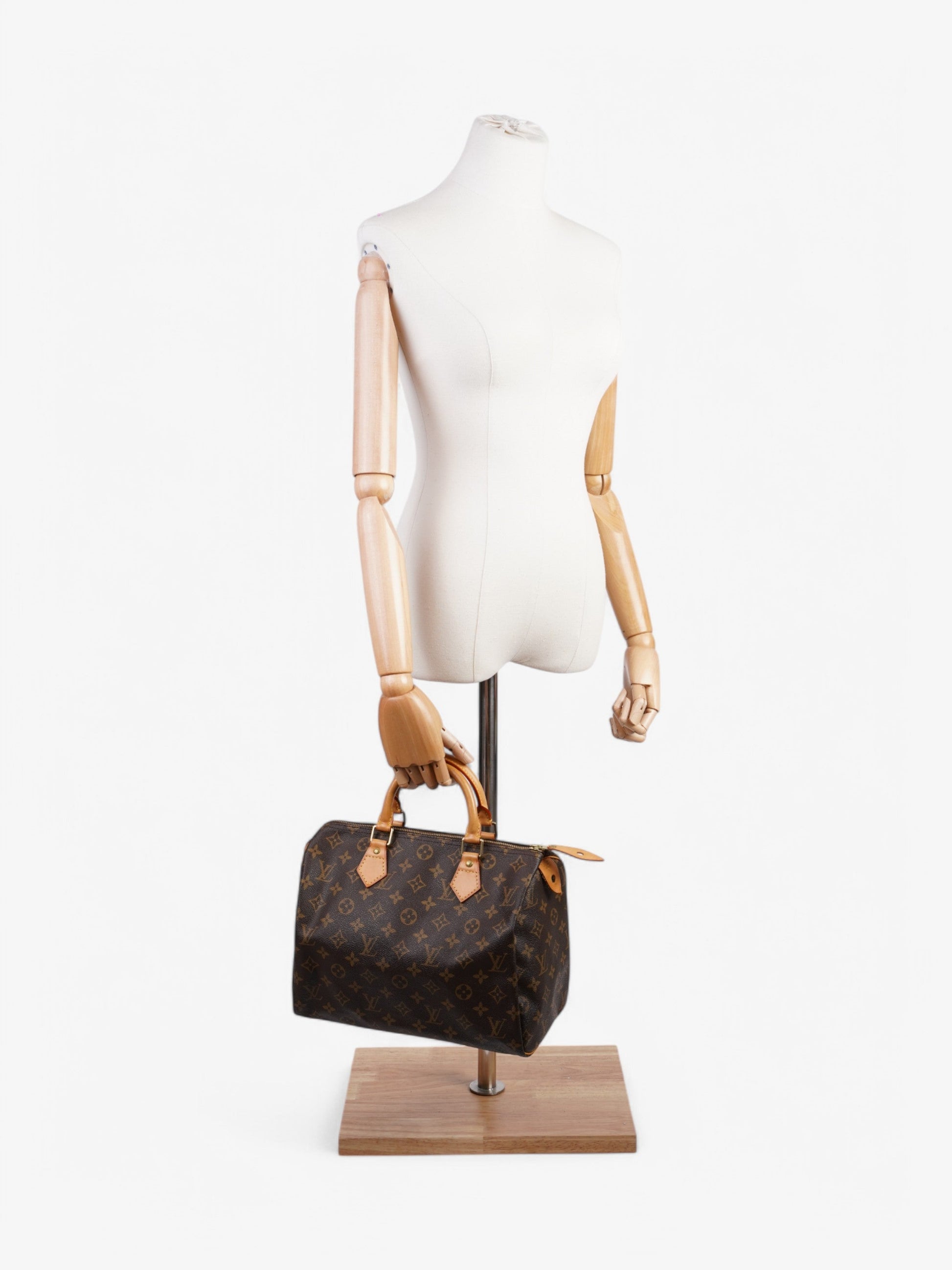 Louis Vuitton Speedy Coated 30 Monogram Canvas Coated Canvas Apparel Canvas 207