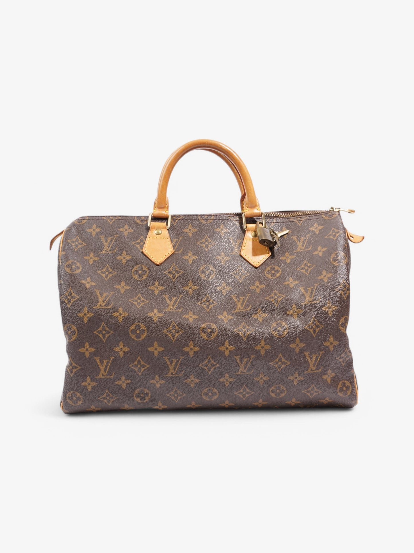Louis Vuitton Speedy Coated 35 Monogram Canvas Coated Canvas Apparel Canvas 204