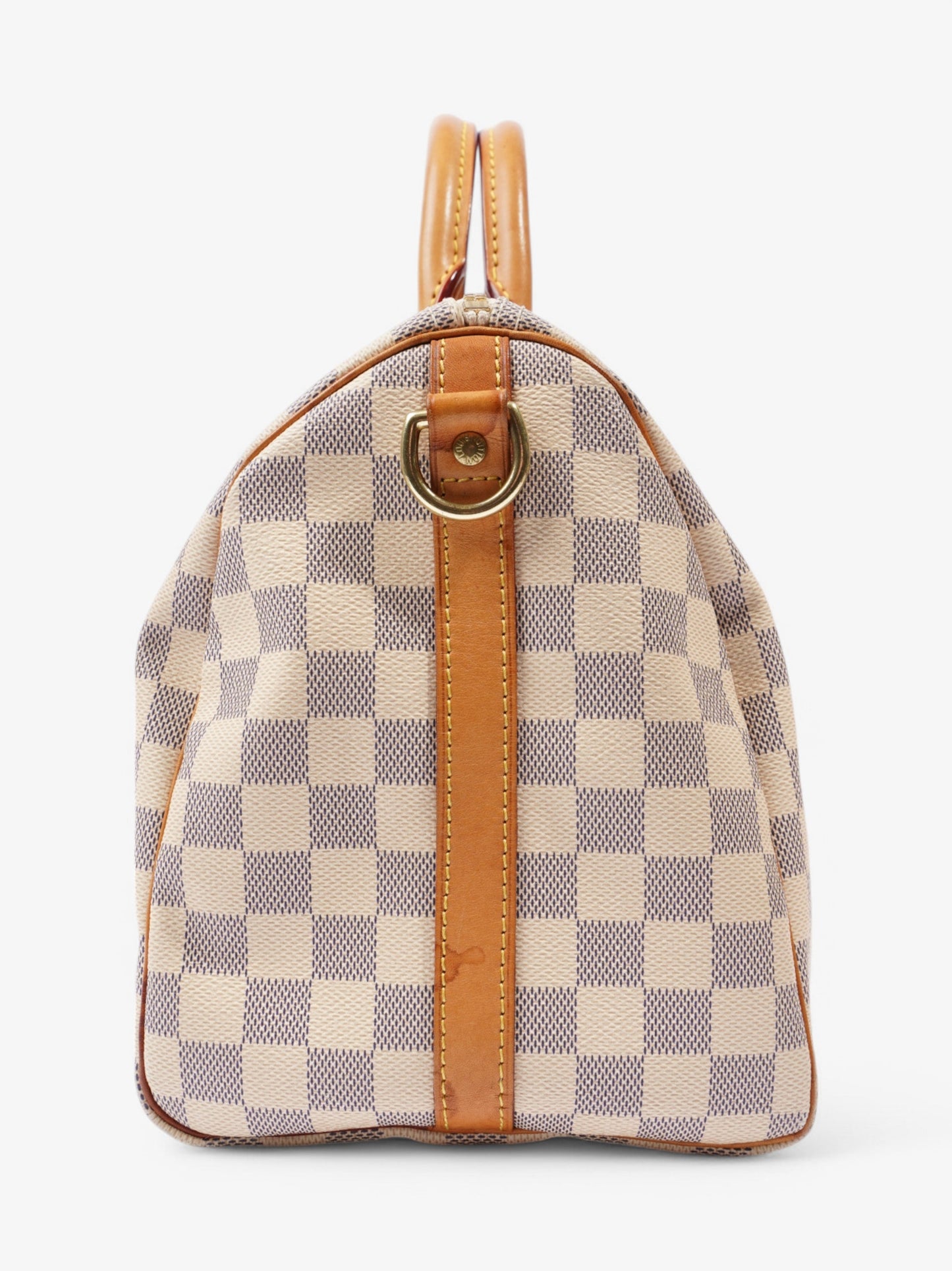 Louis Vuitton Speedy Bandouliere Azur Coated 30 Canvas Coated Canvas Damier Apparel