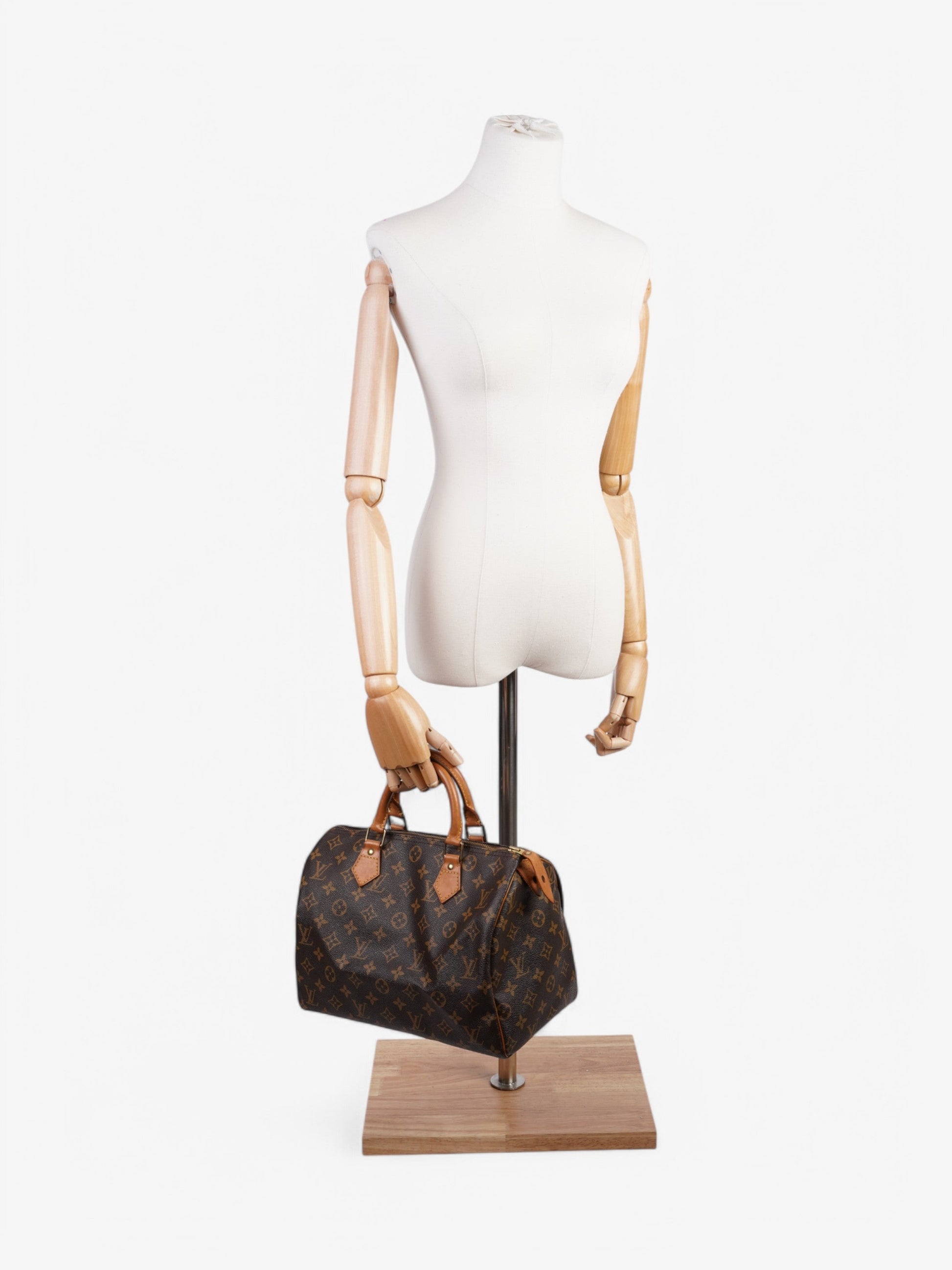 Louis Vuitton Speedy Coated 30 Monogram Canvas Coated Canvas Apparel Canvas 213