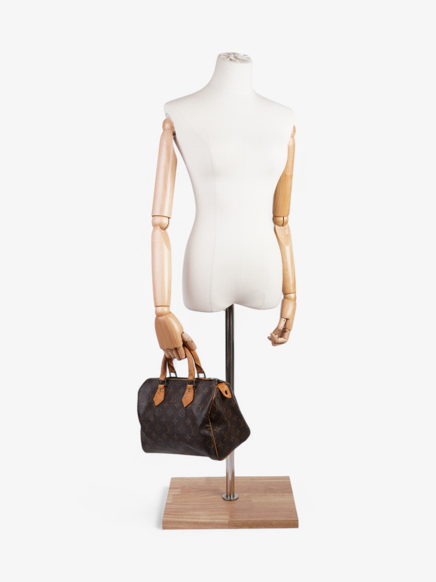 Louis Vuitton Speedy Coated 25 Monogram Canvas Coated Canvas Apparel Canvas 215