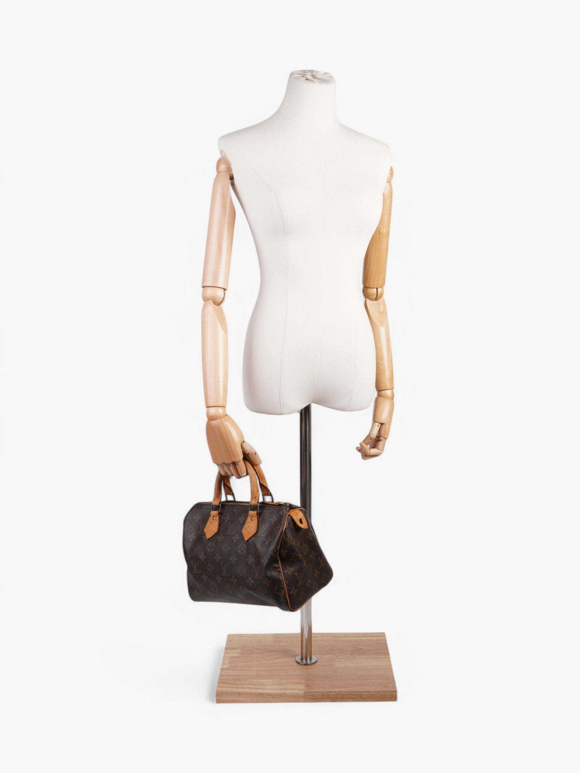 Louis Vuitton Speedy Coated 25 Monogram Canvas Coated Canvas Apparel Canvas 215