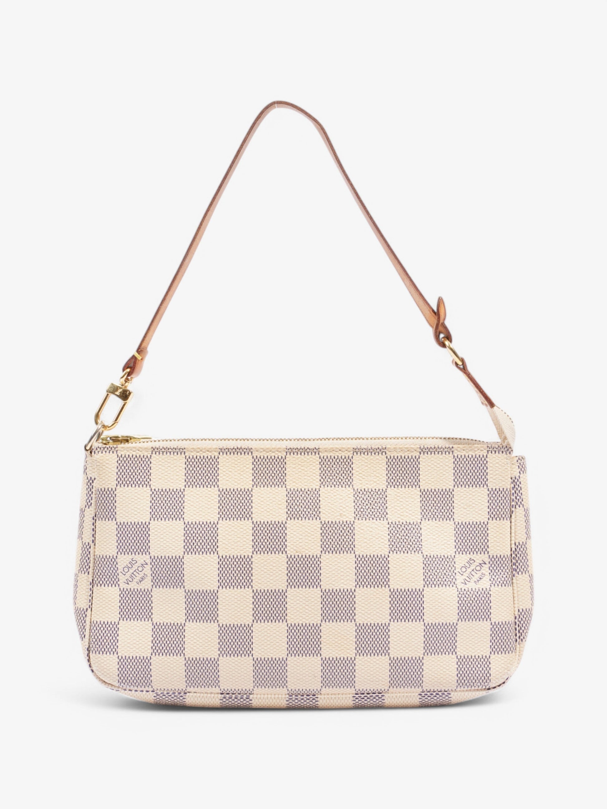 Louis Vuitton Pochette Accessoires Azur Coated Damier Canvas Coated Canvas Apparel Canvas 8