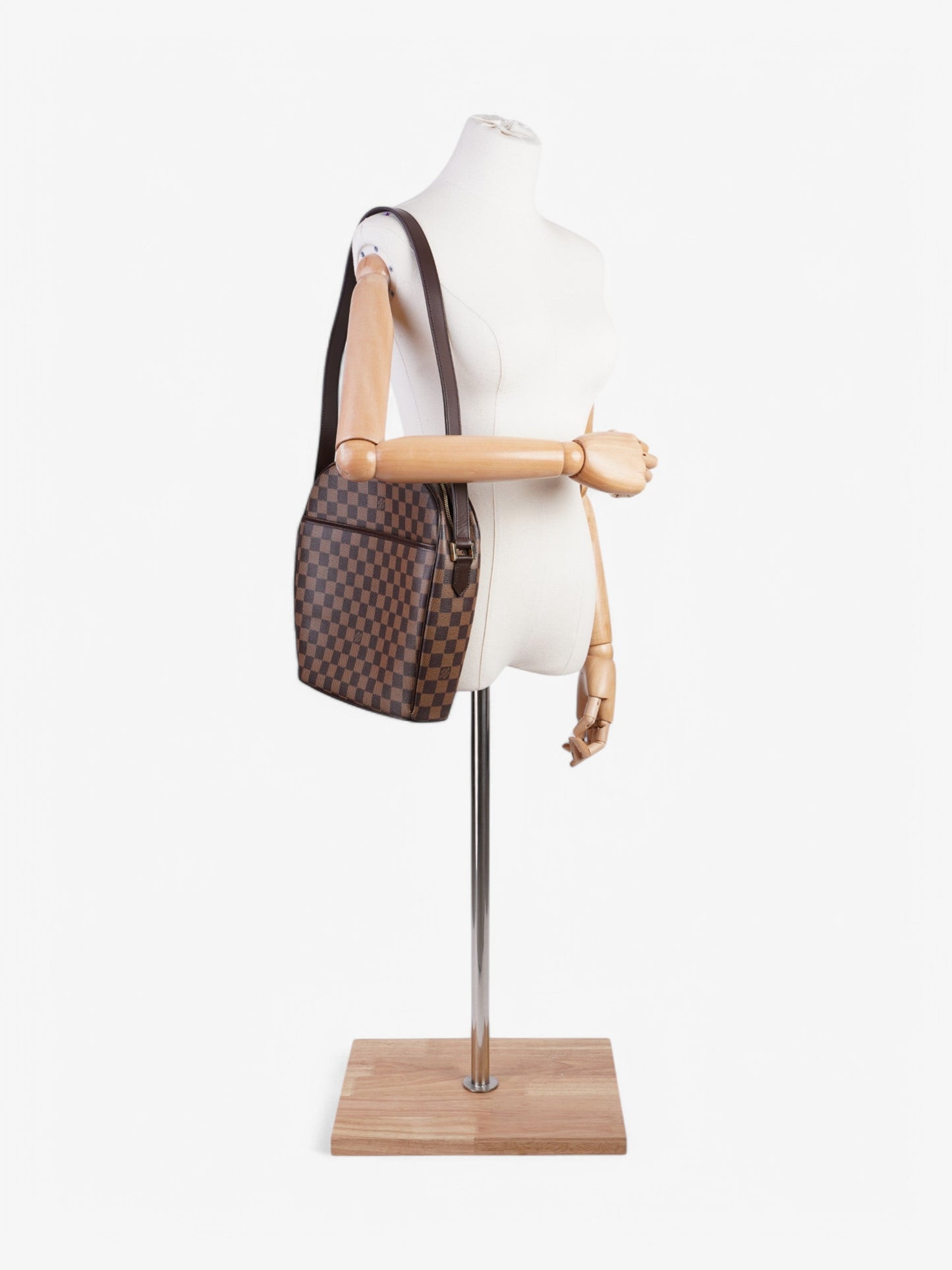 Louis Vuitton Ipanema Ebene Coated GM Damier Canvas Coated Canvas Apparel