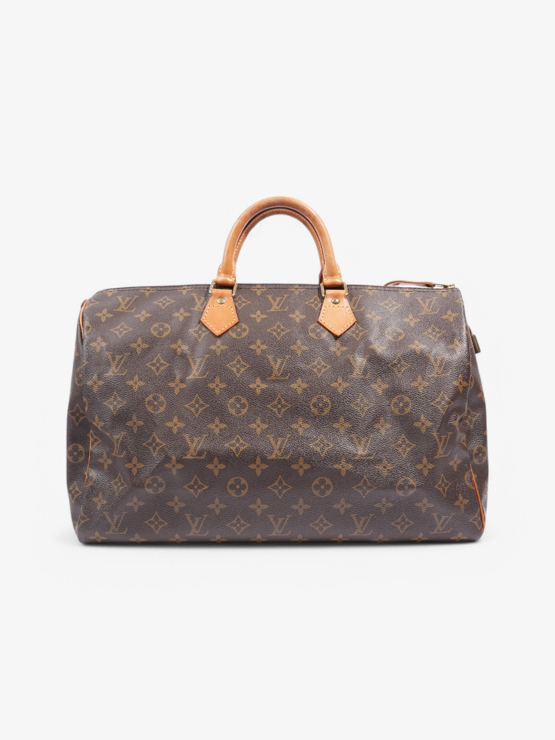 Louis Vuitton Speedy Coated 40 Monogram Canvas Coated Canvas Apparel Canvas 224