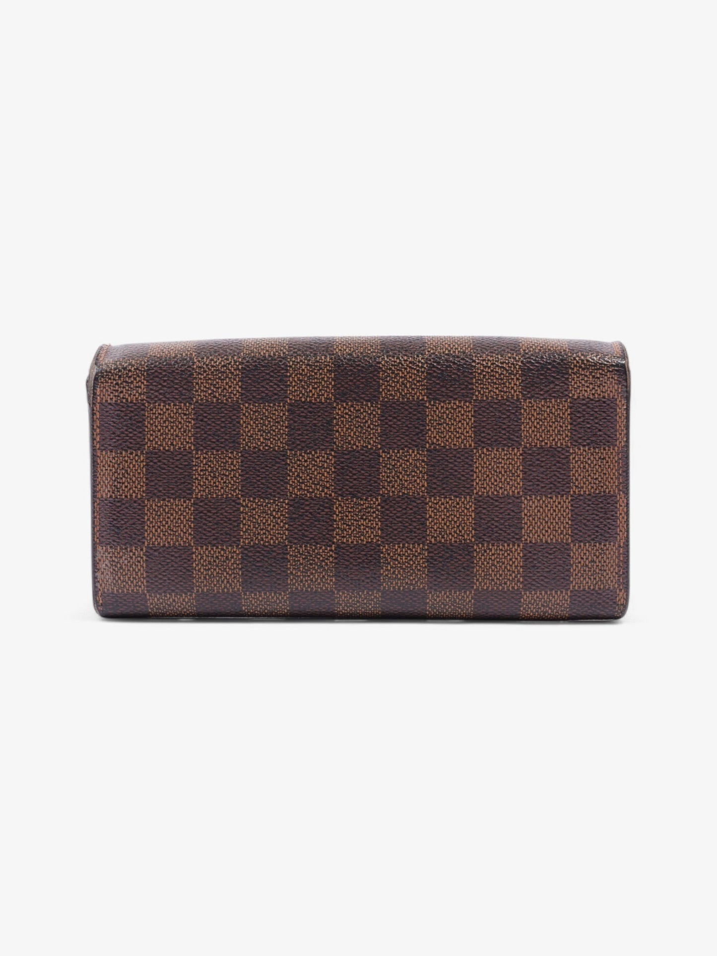 Louis Vuitton Sarah Ebene Coated Canvas Damier Wallet Case Canvas 7