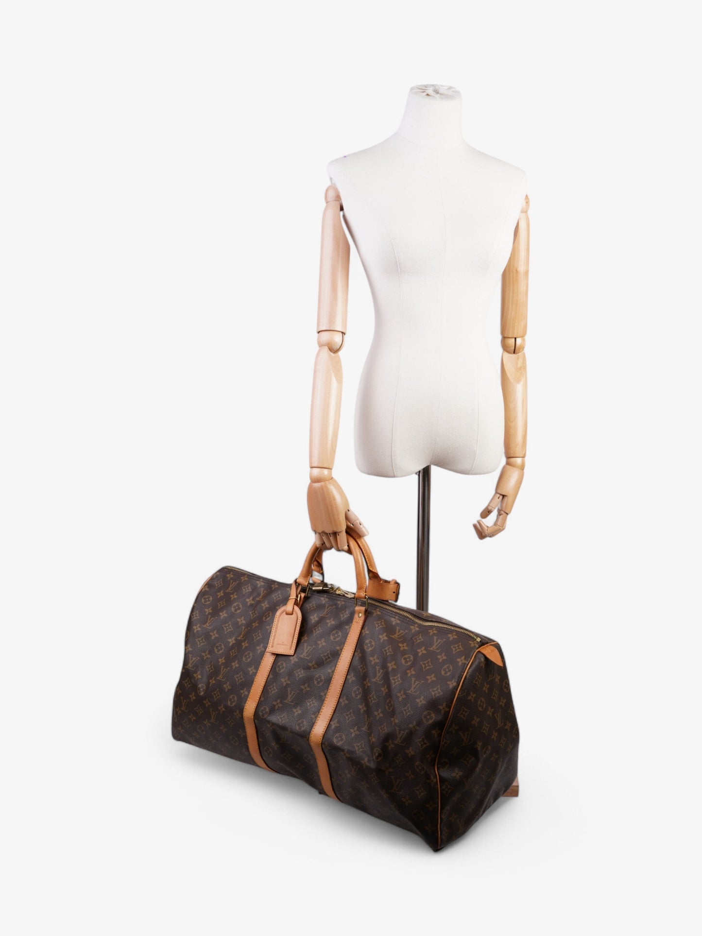 Louis Vuitton Keepall Coated 60 Monogram Canvas Coated Canvas Apparel Canvas 197