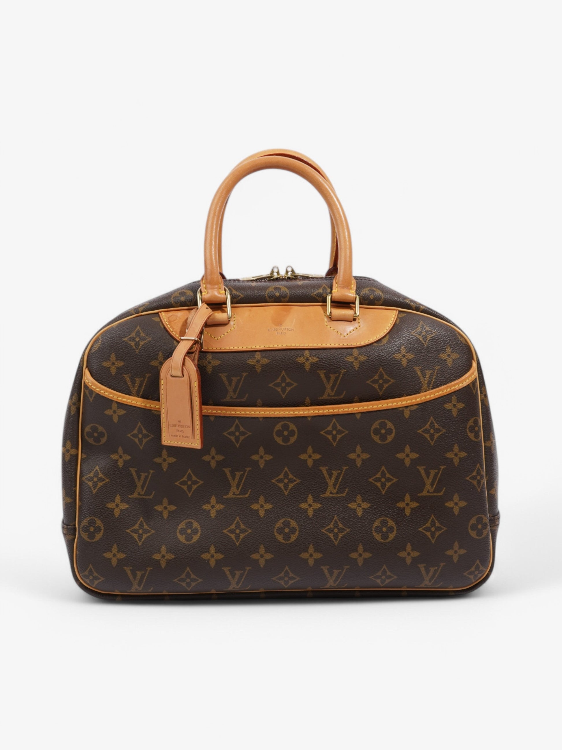 Louis Vuitton Deauville Coated Monogram Canvas Coated Canvas Apparel Canvas 14