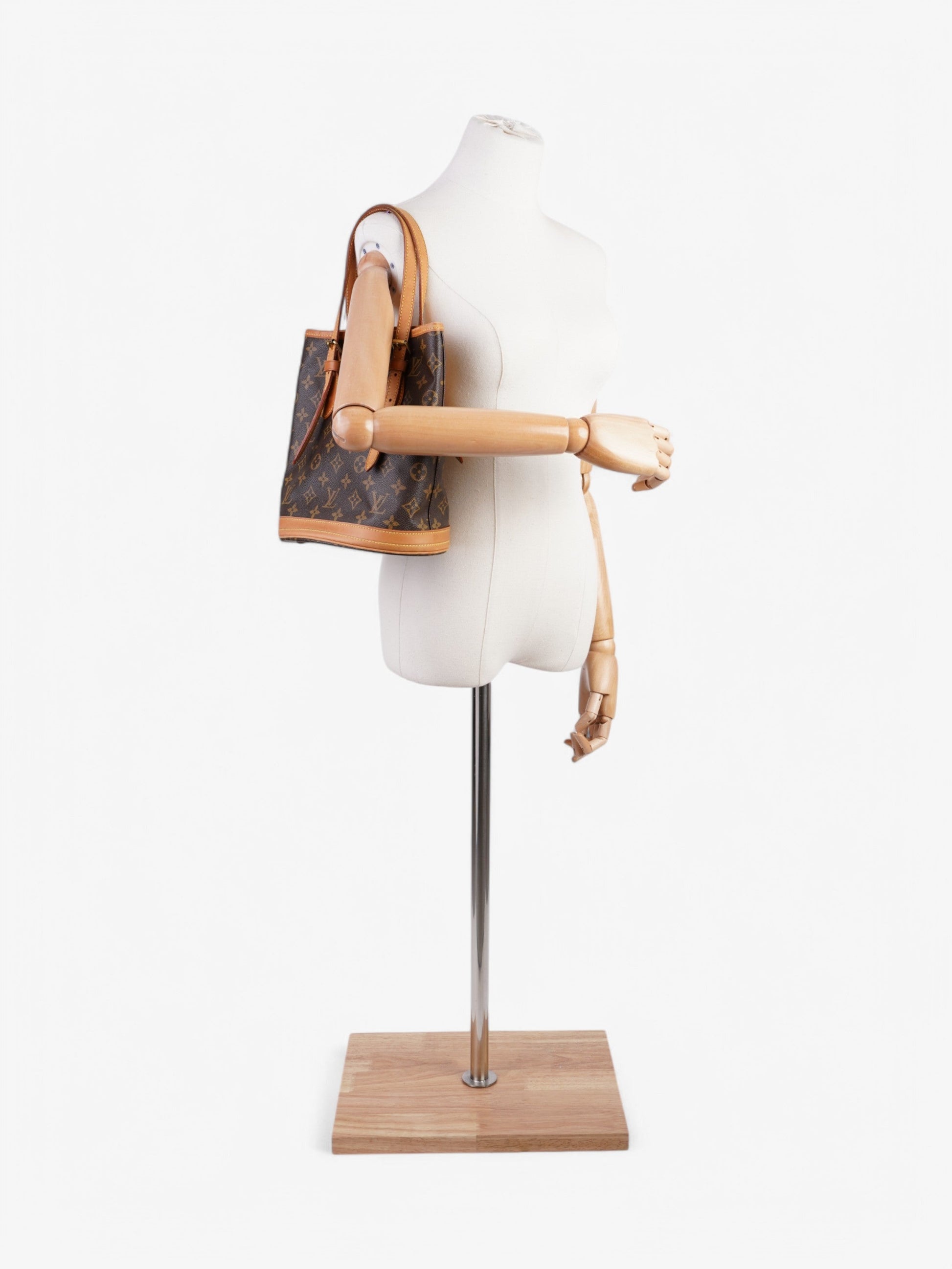 Louis Vuitton Bucket Coated PM Monogram Canvas Coated Canvas Apparel Pm 5