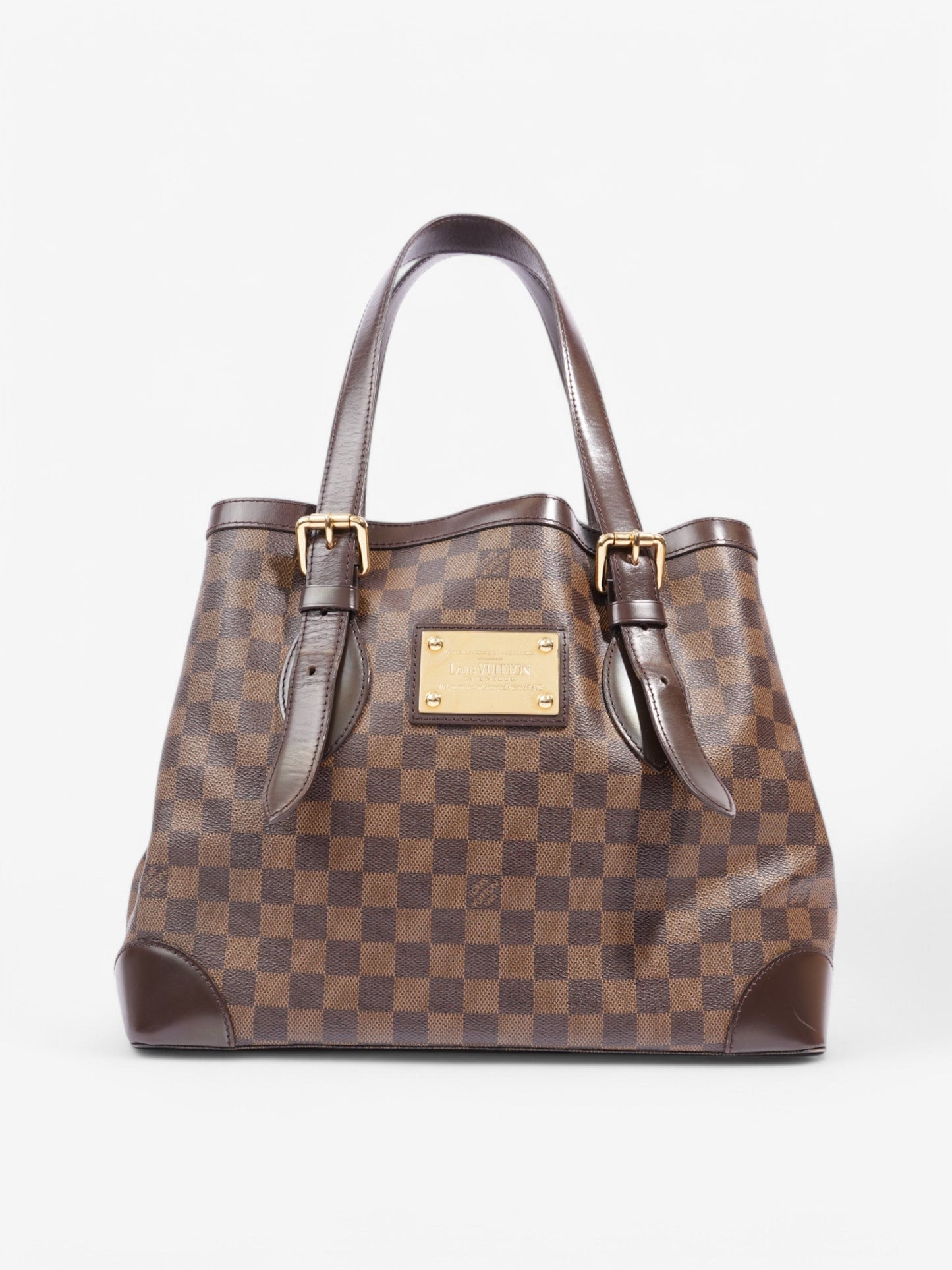 Louis Vuitton Hampstead Ebene Coated MM Damier Canvas Coated Canvas Apparel