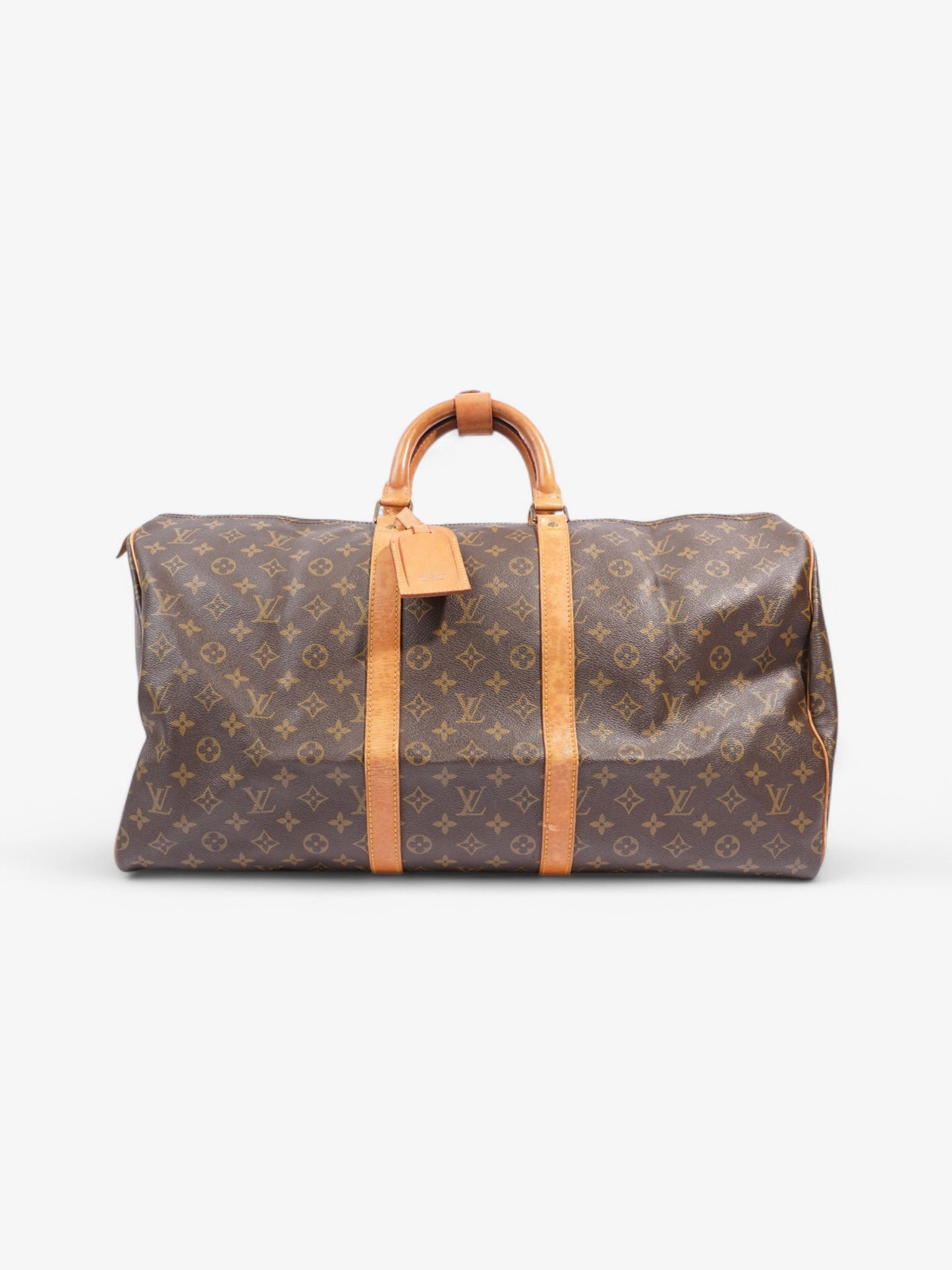 Louis Vuitton Keepall Coated 55 Monogram Canvas Coated Canvas Apparel Canvas 195