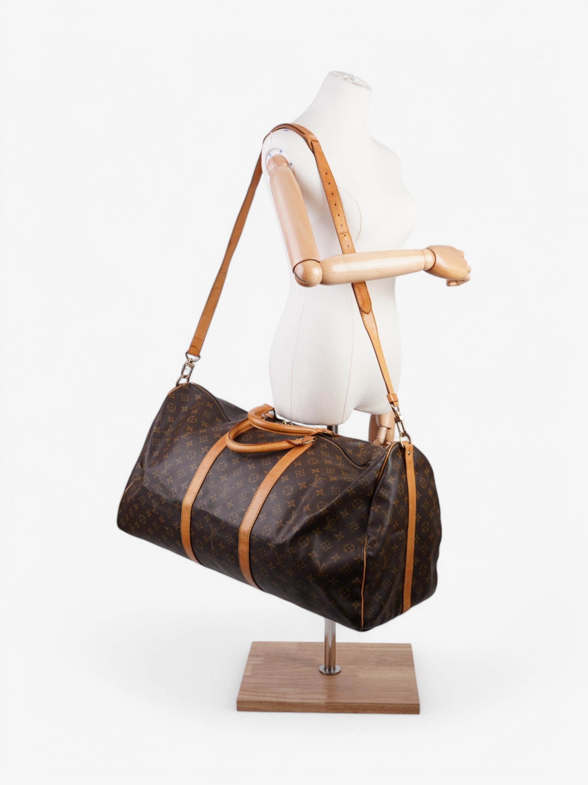 Louis Vuitton Keepall Coated 60 Monogram Canvas Coated Canvas Apparel Canvas 196