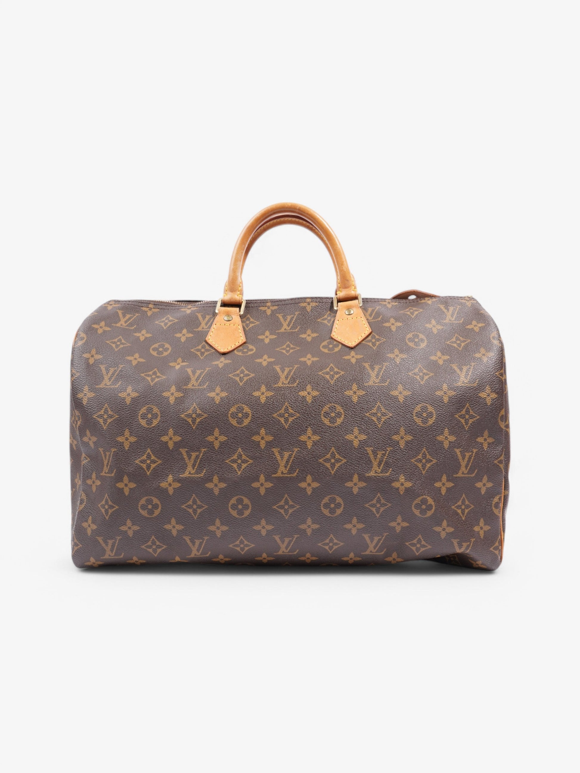 Louis Vuitton Speedy Coated 40 Monogram Canvas Coated Canvas Apparel Canvas 225
