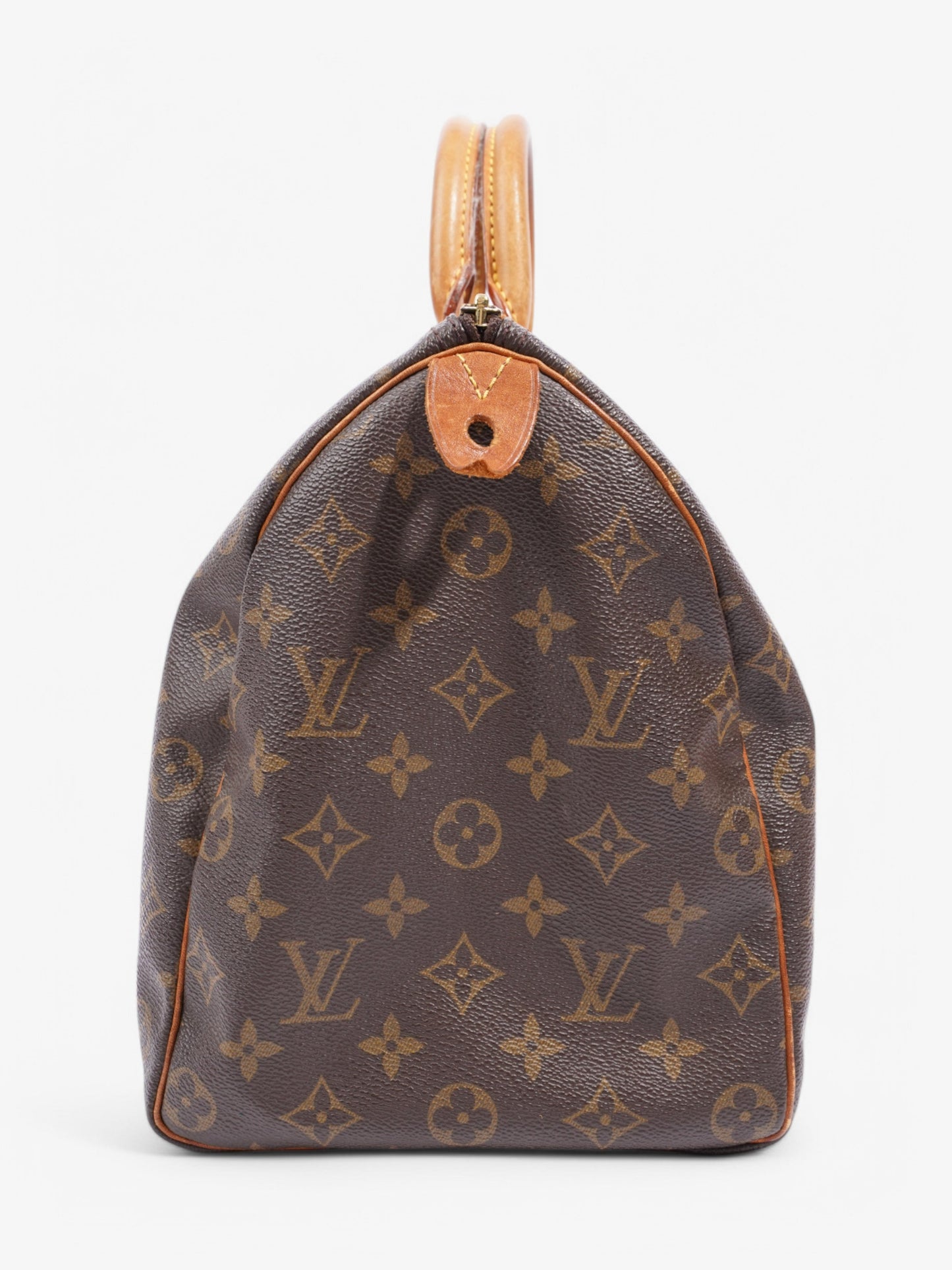 Louis Vuitton Speedy Coated 35 Monogram Canvas Coated Canvas Apparel Canvas 228
