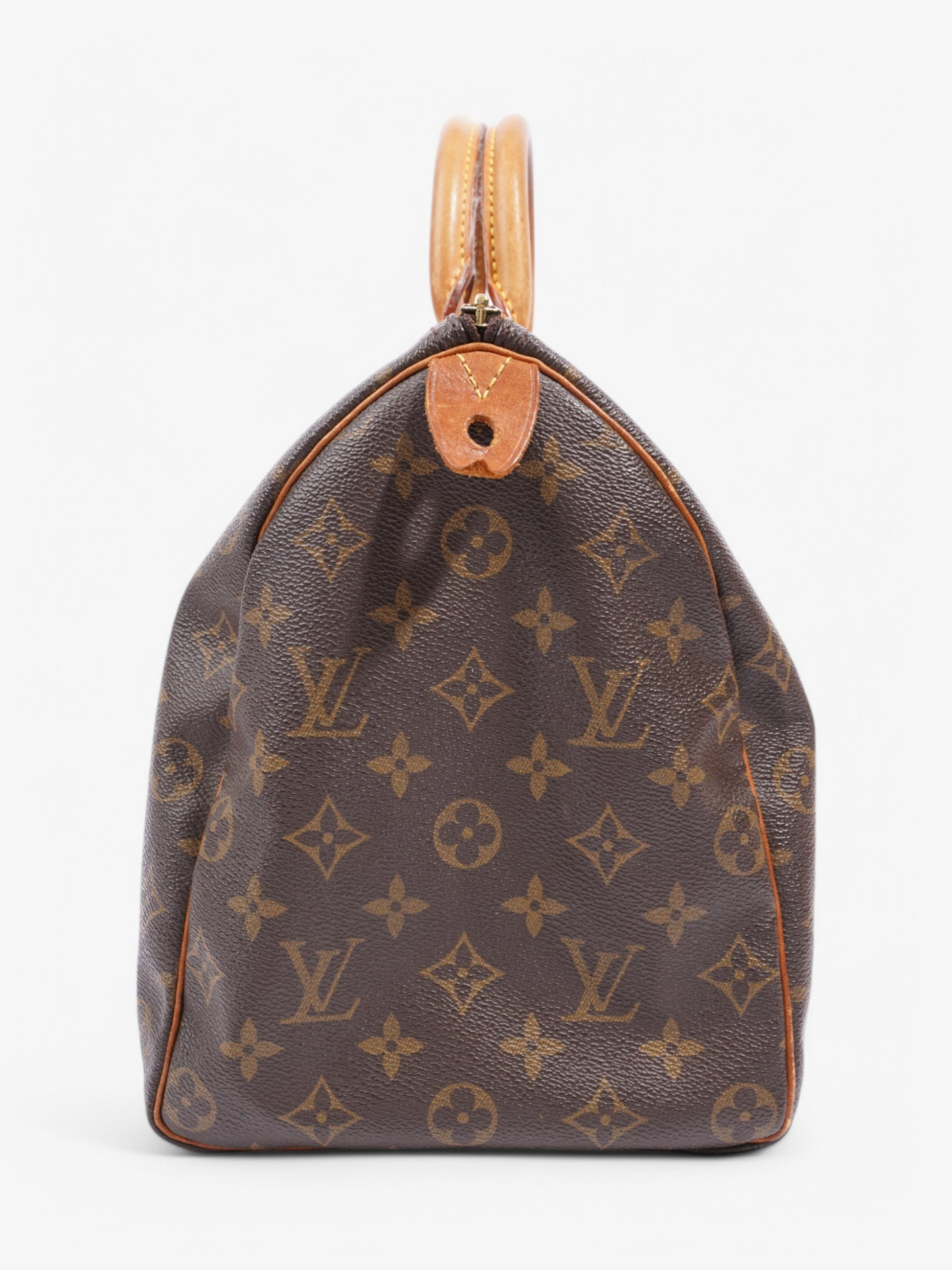 Louis Vuitton Speedy Coated 35 Monogram Canvas Coated Canvas Apparel Canvas 228