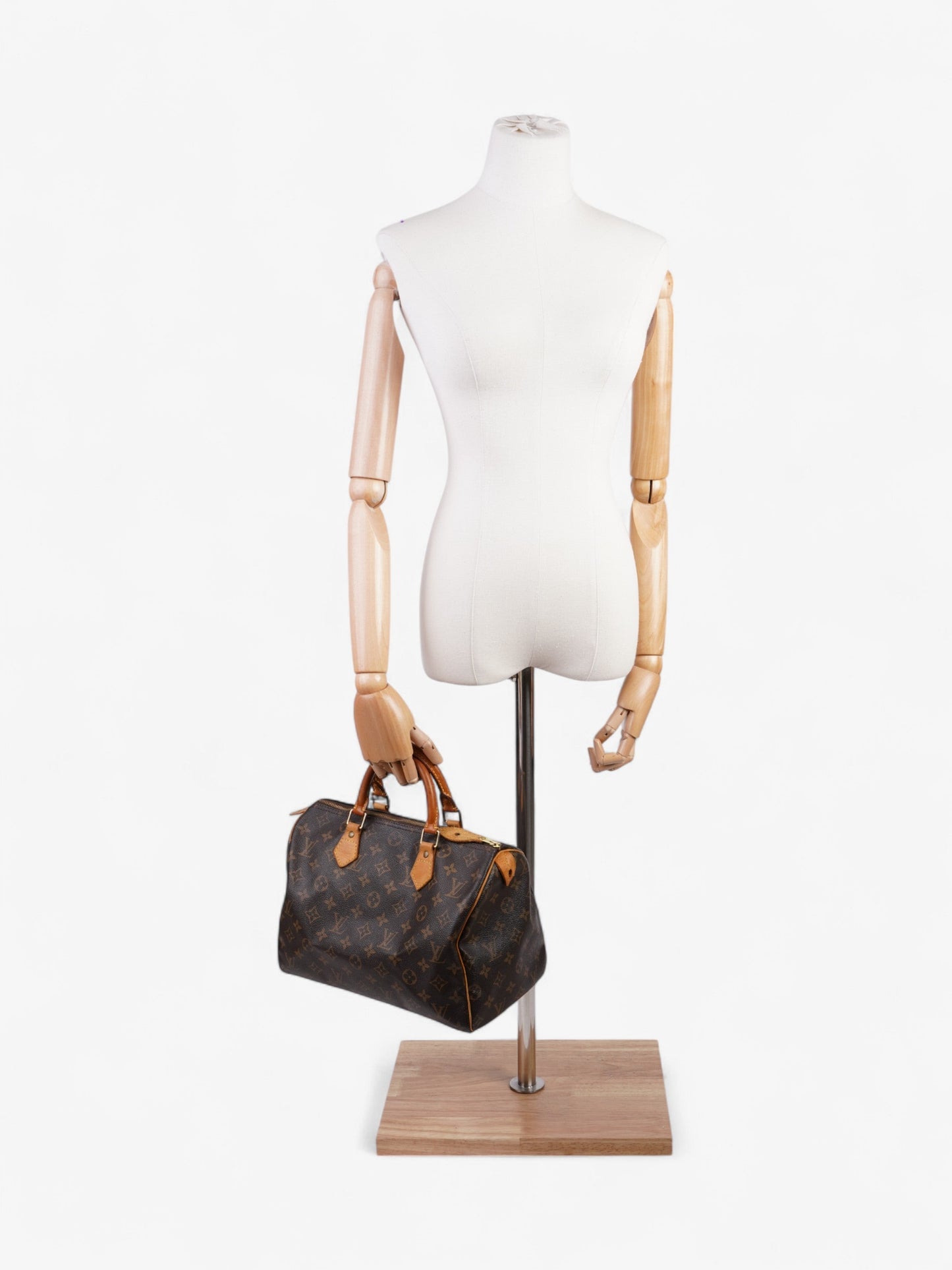 Louis Vuitton Speedy Coated 30 Monogram Canvas Coated Canvas Apparel Canvas 243