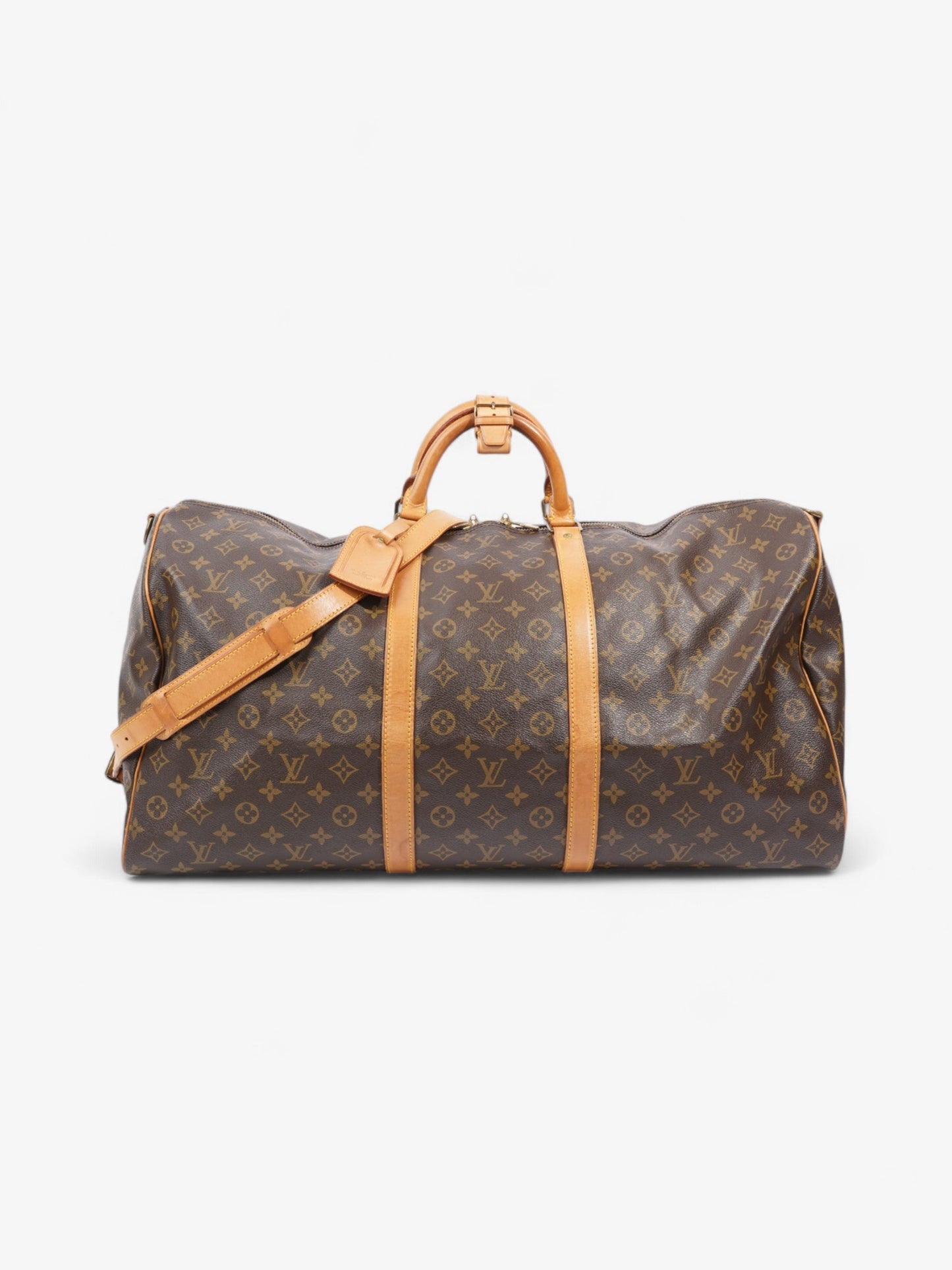 Louis Vuitton Keepall Bandouliere Coated 60 Monogram Canvas Coated Canvas Apparel Canvas 101