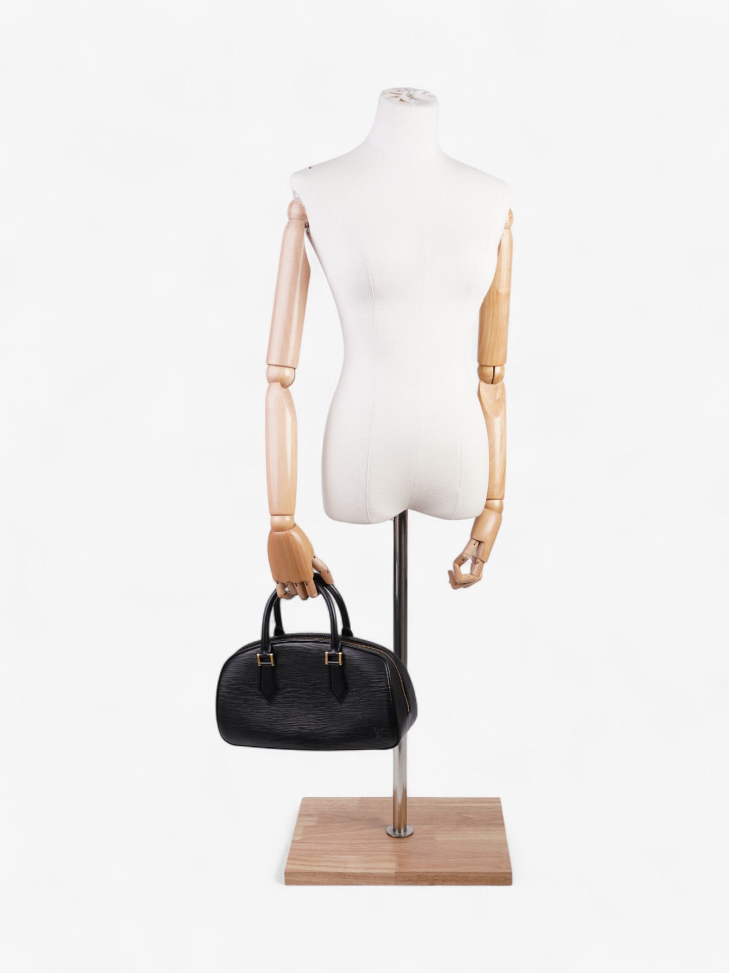 Louis Vuitton Jasmine Epi Leather Black Handbag Leather 2