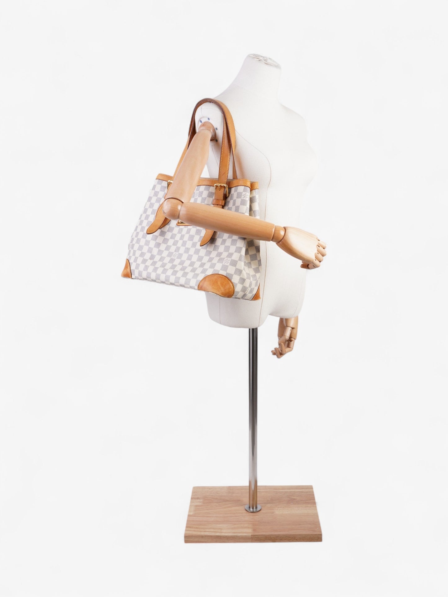 Louis Vuitton Hampstead Azur Coated MM Damier Canvas Coated Canvas Apparel