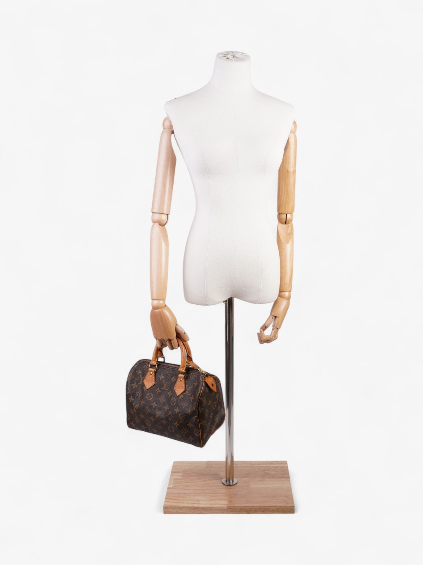Louis Vuitton Speedy Coated 25 Monogram Canvas Coated Canvas Apparel Canvas 235