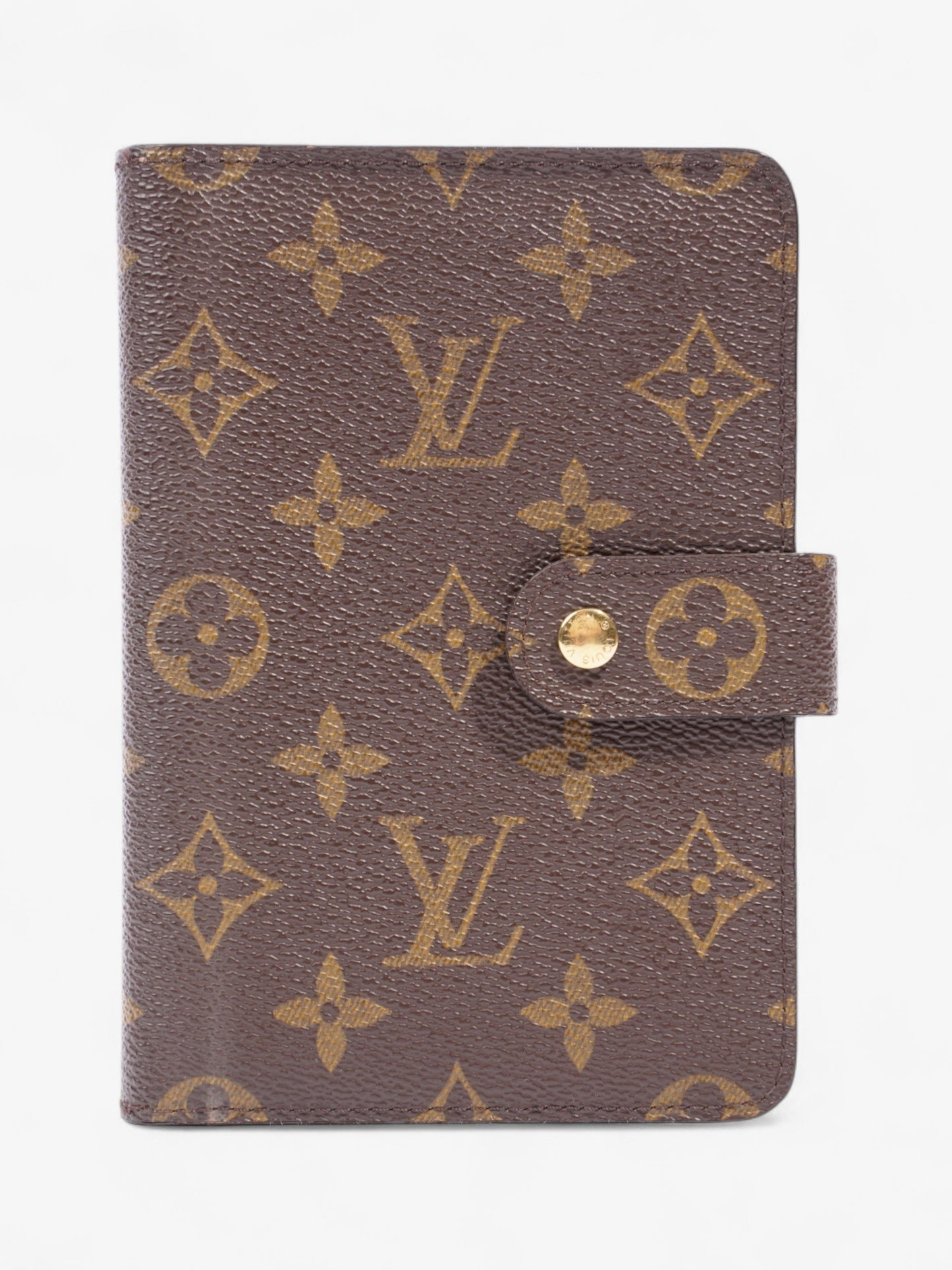 Louis Vuitton Compact Coated Monogram Canvas Coated Canvas Wallet Case