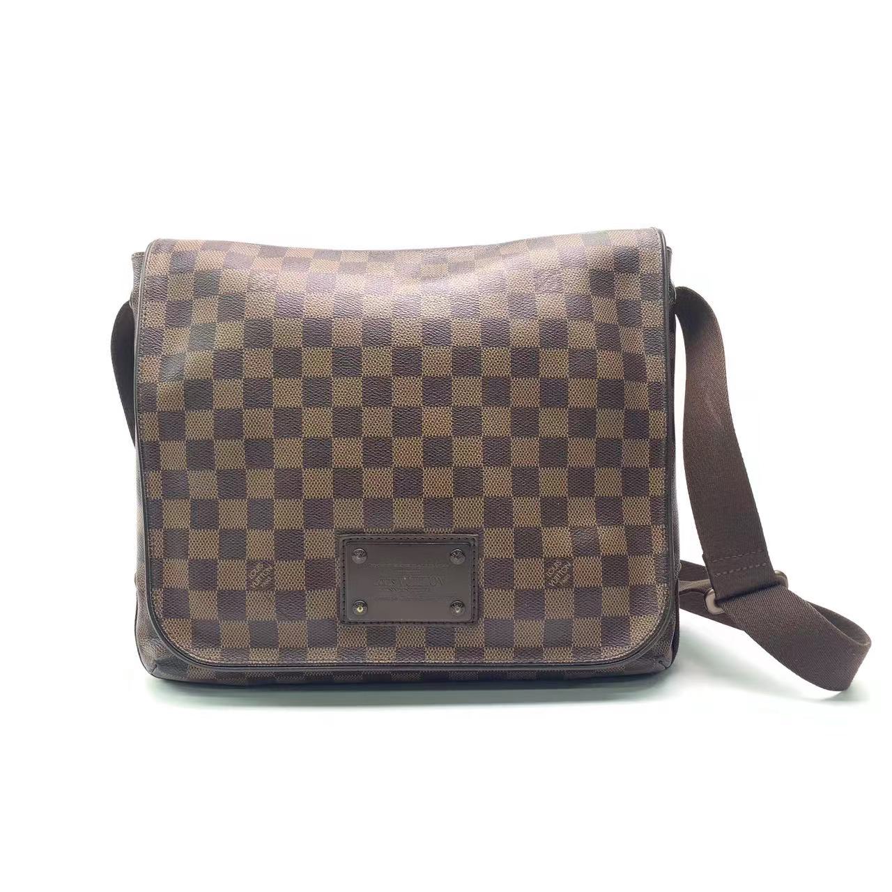 Louis Vuitton Brooklyn Messenger Monogram Brown Crossbody Bag