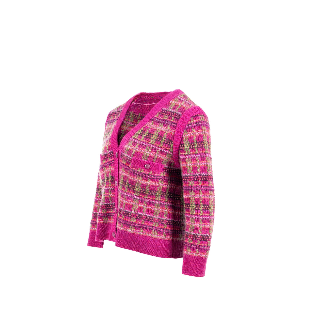 Chanel e Mohair Multicolour Pink Handbag