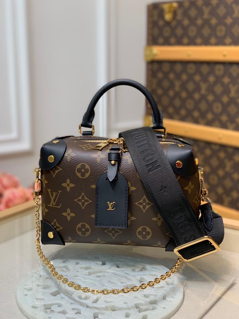 Top Quality Petite Malle Souple For Women Canvas Monogram Travel Bag