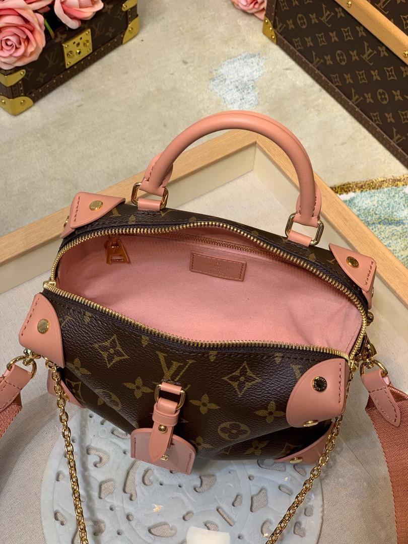 Top Quality Petite Malle Souple For Women Canvas Monogram Crossbody Bag