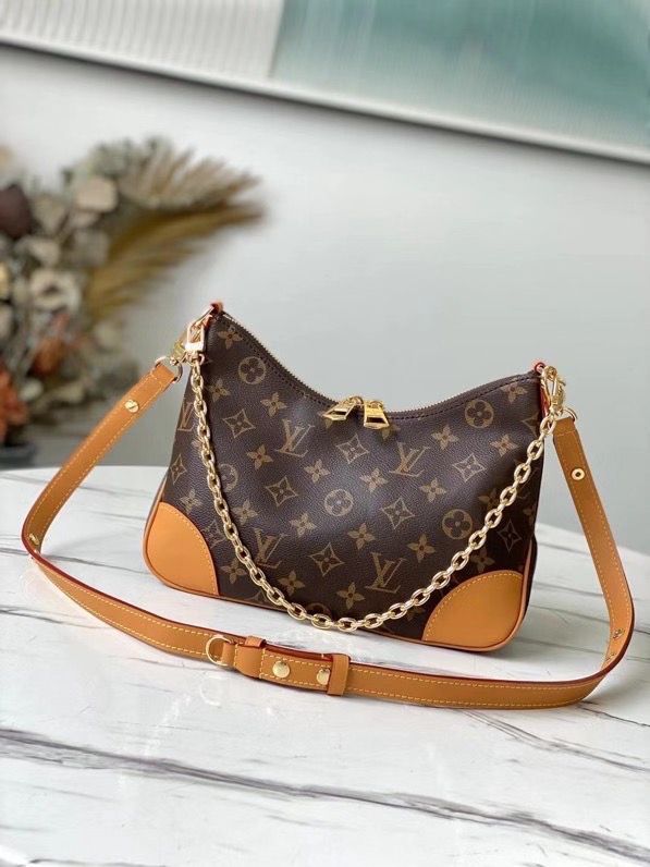 Top Quality Boulogne Natural For Women Women Canvas Monogram Crossbody Bag