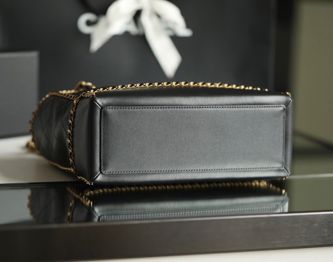 Chlshopping Tote Bag For Women Handbag Shoulder Black Shoulder Bag
