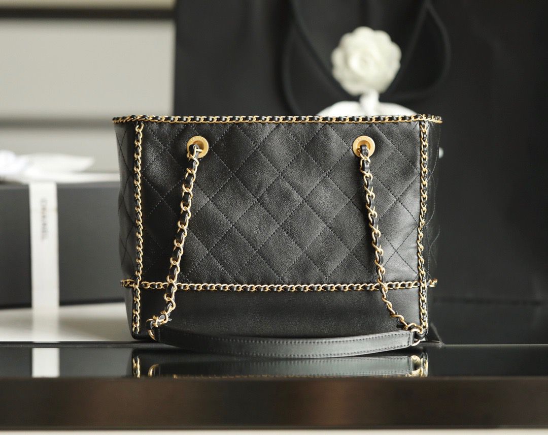 CHLShopping , ’s , 13.3in Black Shoulder Bag