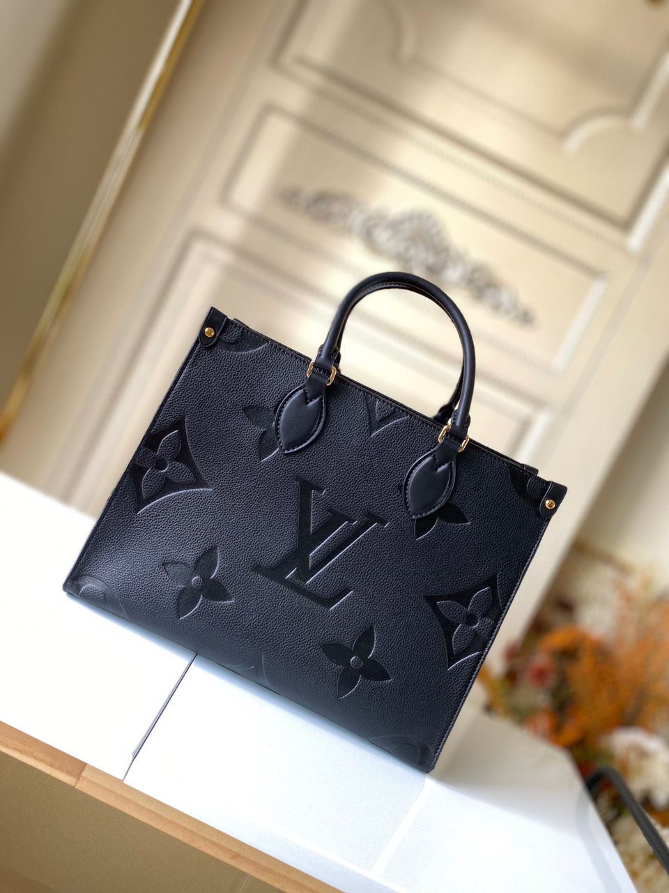 Top Quality Onthego Mm Empreinte Tote Bag Monogram Black