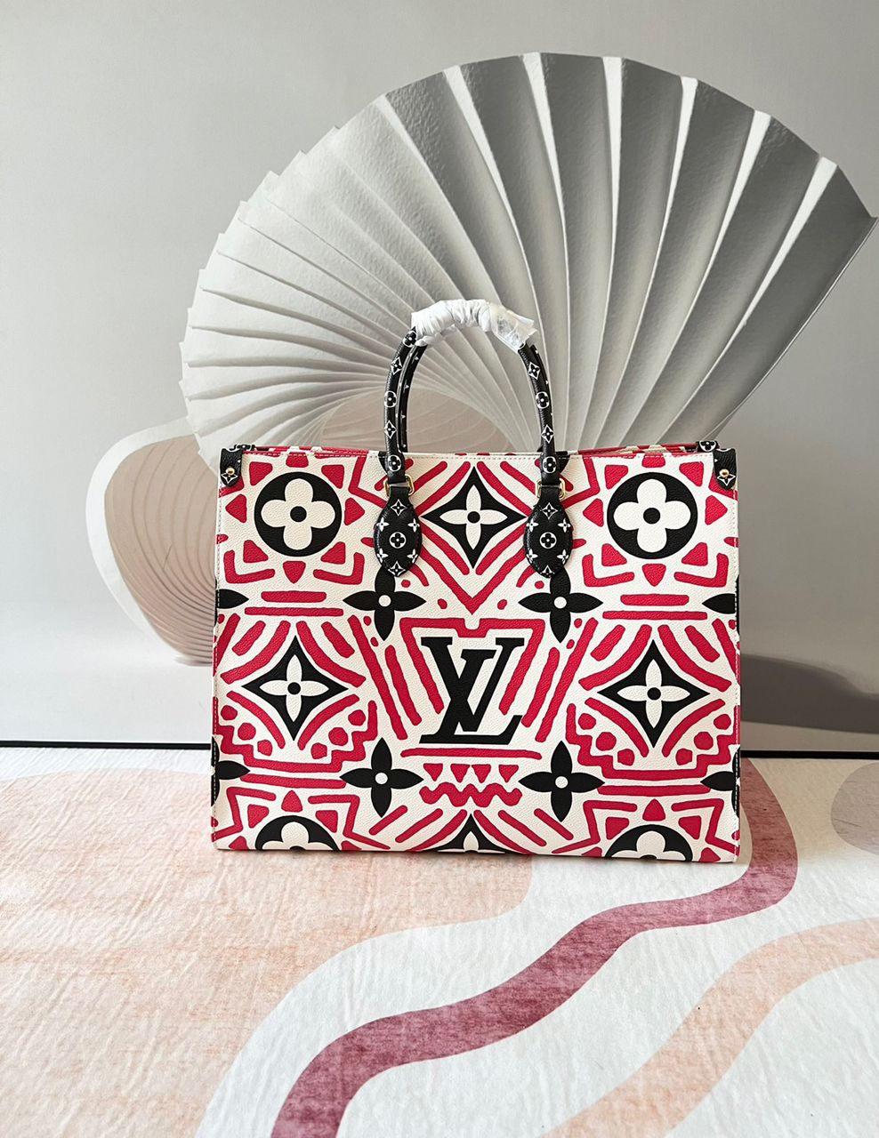 Top Quality Top Quality Crafty Onthego Gm Monogram Red Shoulder Bag