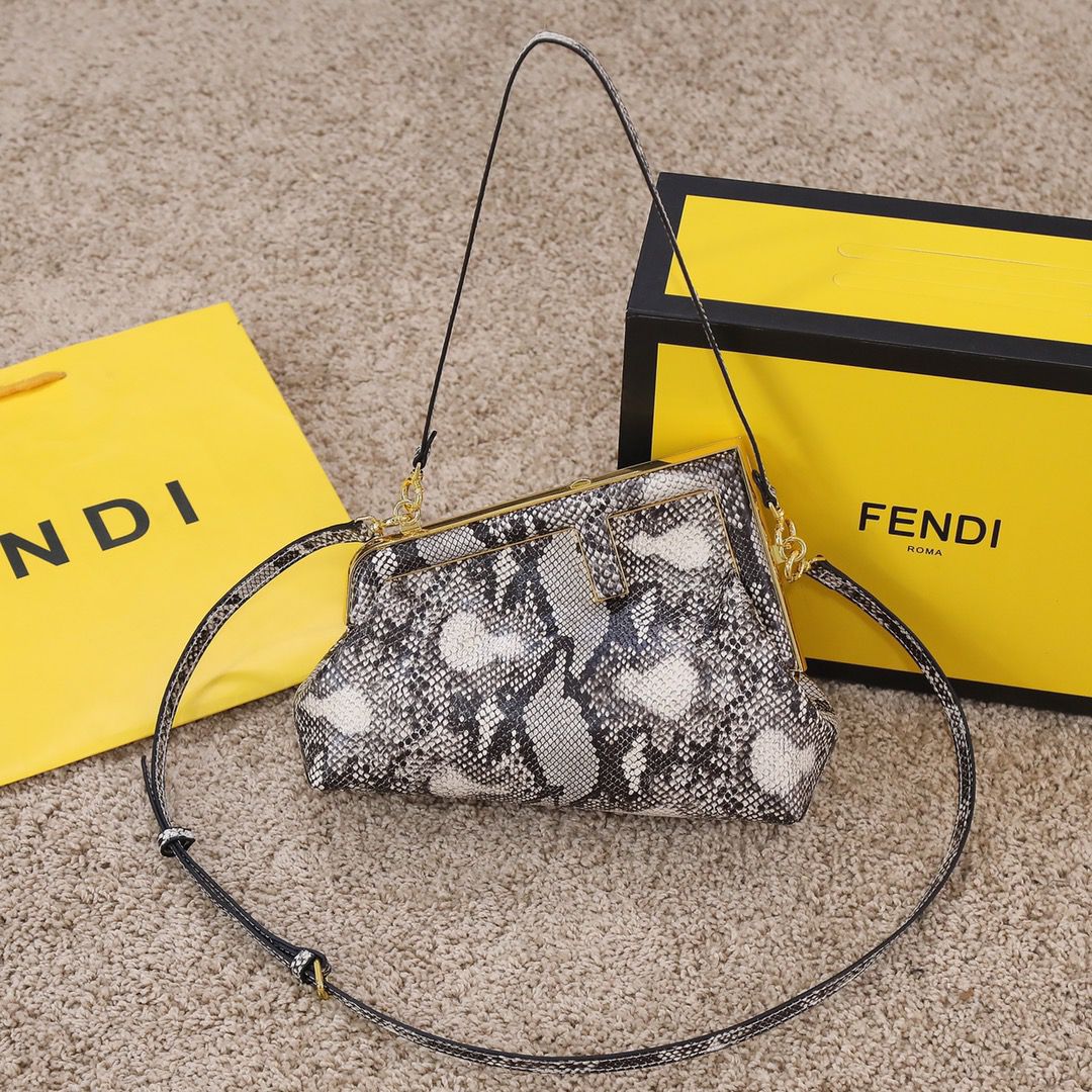 Fendi Ff Multicolor Small Crossbody Bag