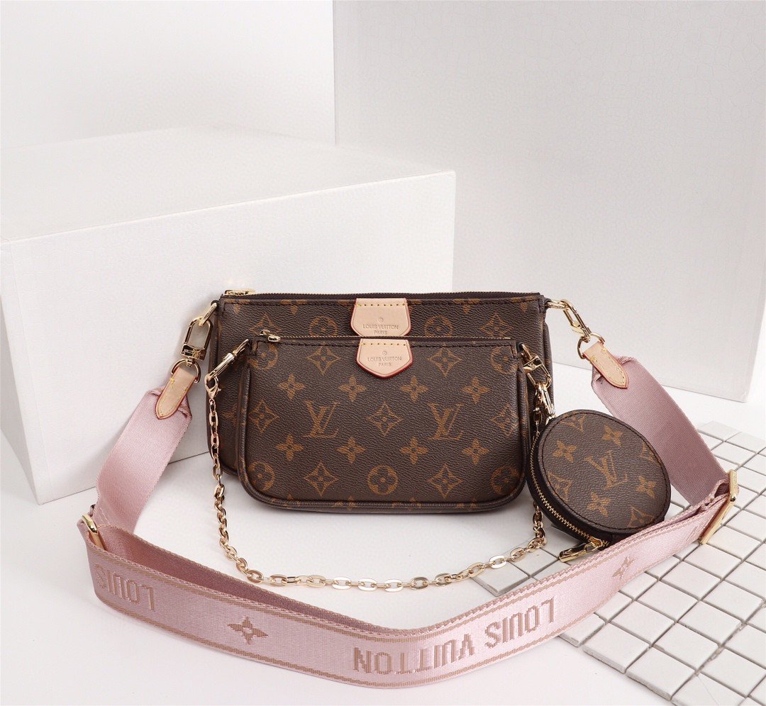 Top Quality Multi Pochette Accessoires For Women Canvas Monogram Crossbody Bag M44840 3856