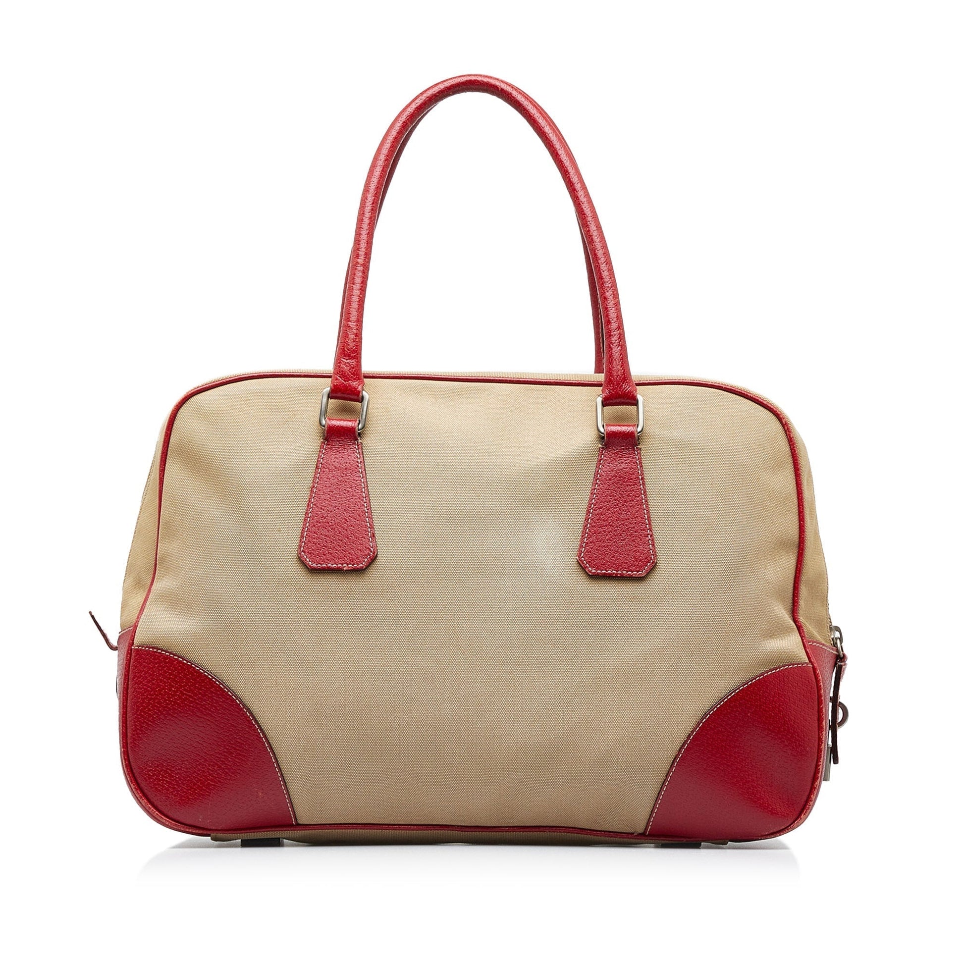 Prada Canapa Bauletto Handbag Travel Bag Bauletto Handbag 4