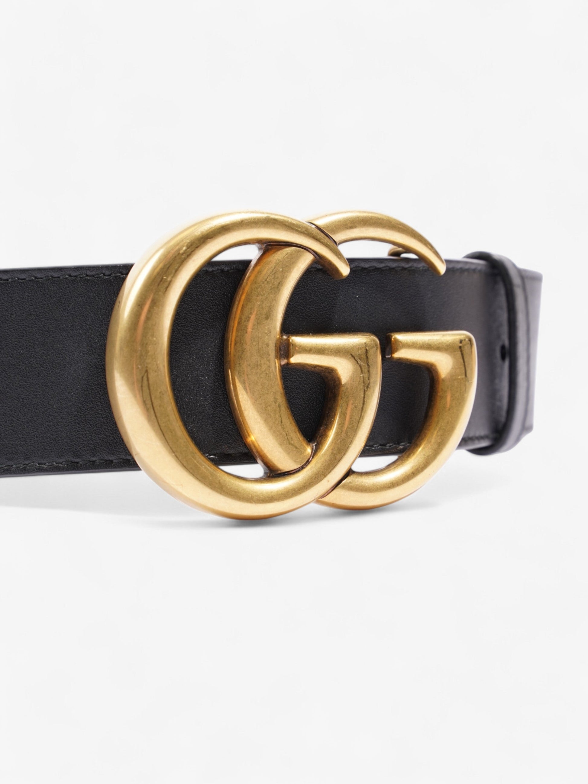 Gucci Marmont Wide Belt Blackk Handbag Leather Accessory