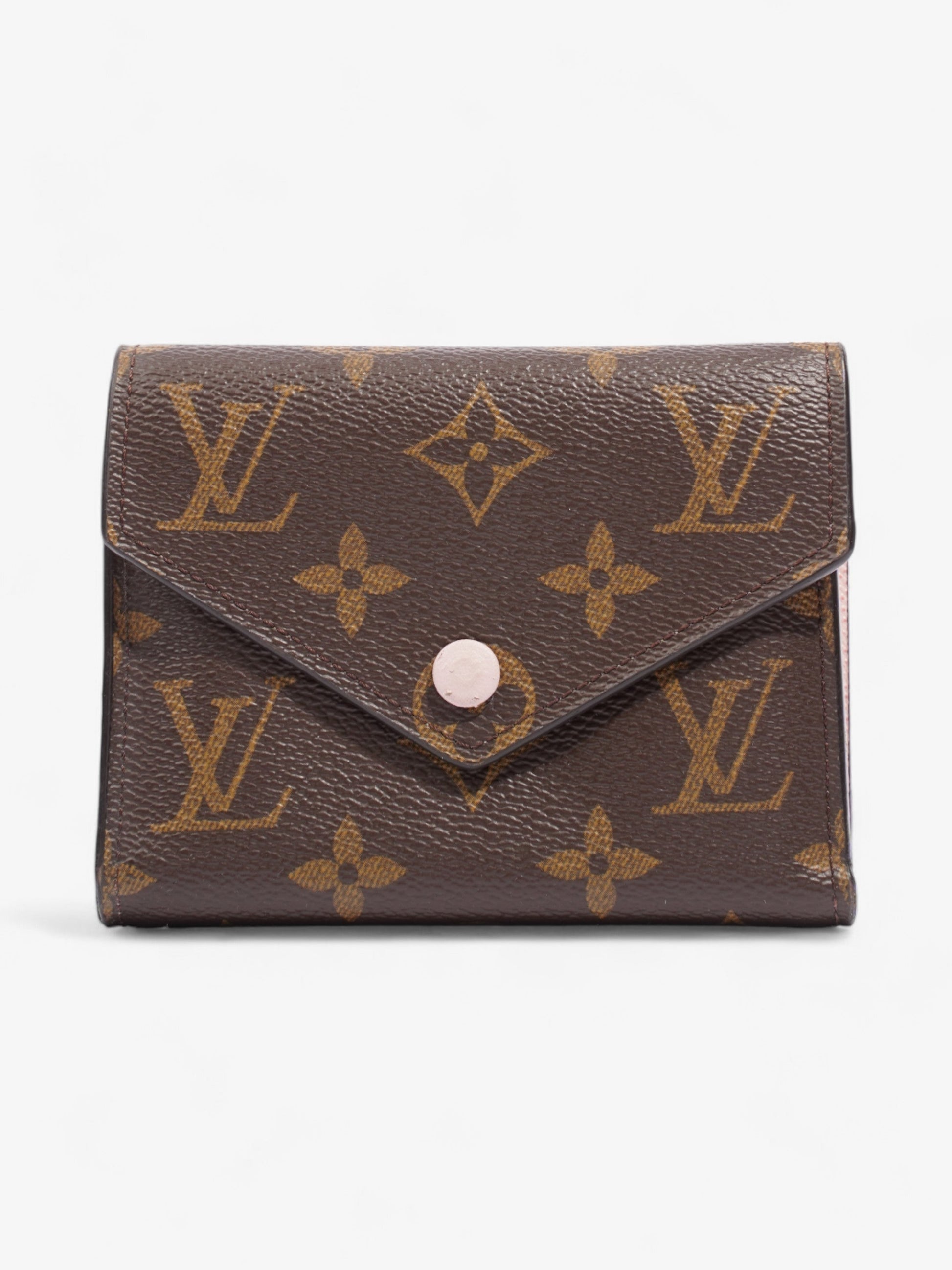 Louis Vuitton Victorine Coated Monogram Canvas Coated Canvas Wallet Case
