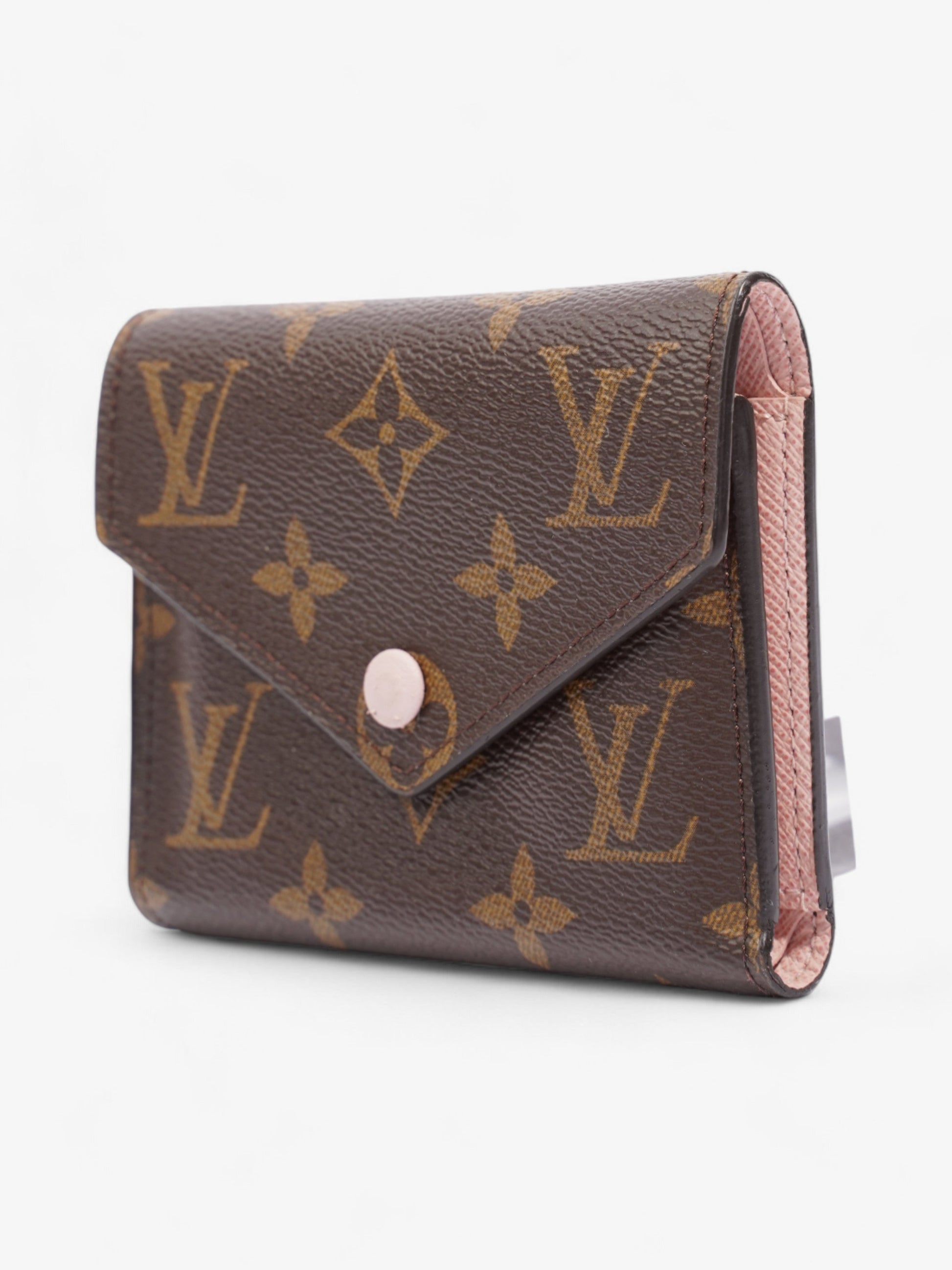 Louis Vuitton Victorine Coated Monogram Canvas Coated Canvas Wallet Case