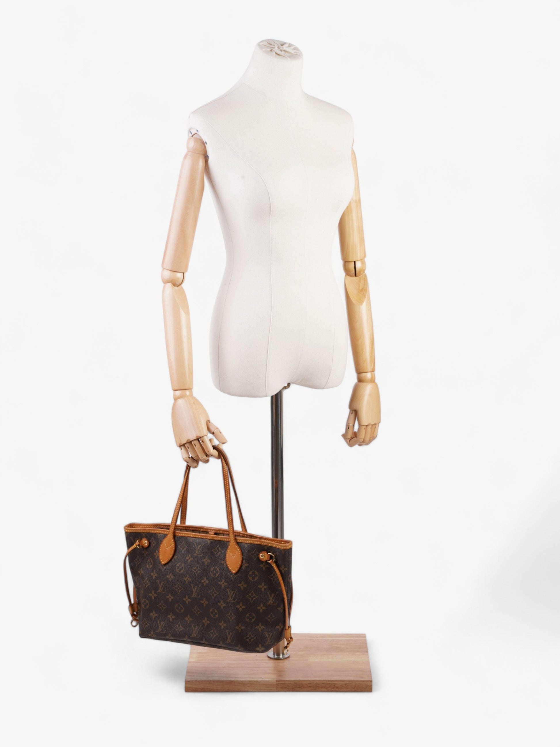 Louis Vuitton Neverfull PM Coated Monogram Canvas Coated Canvas Apparel Coated Canvas