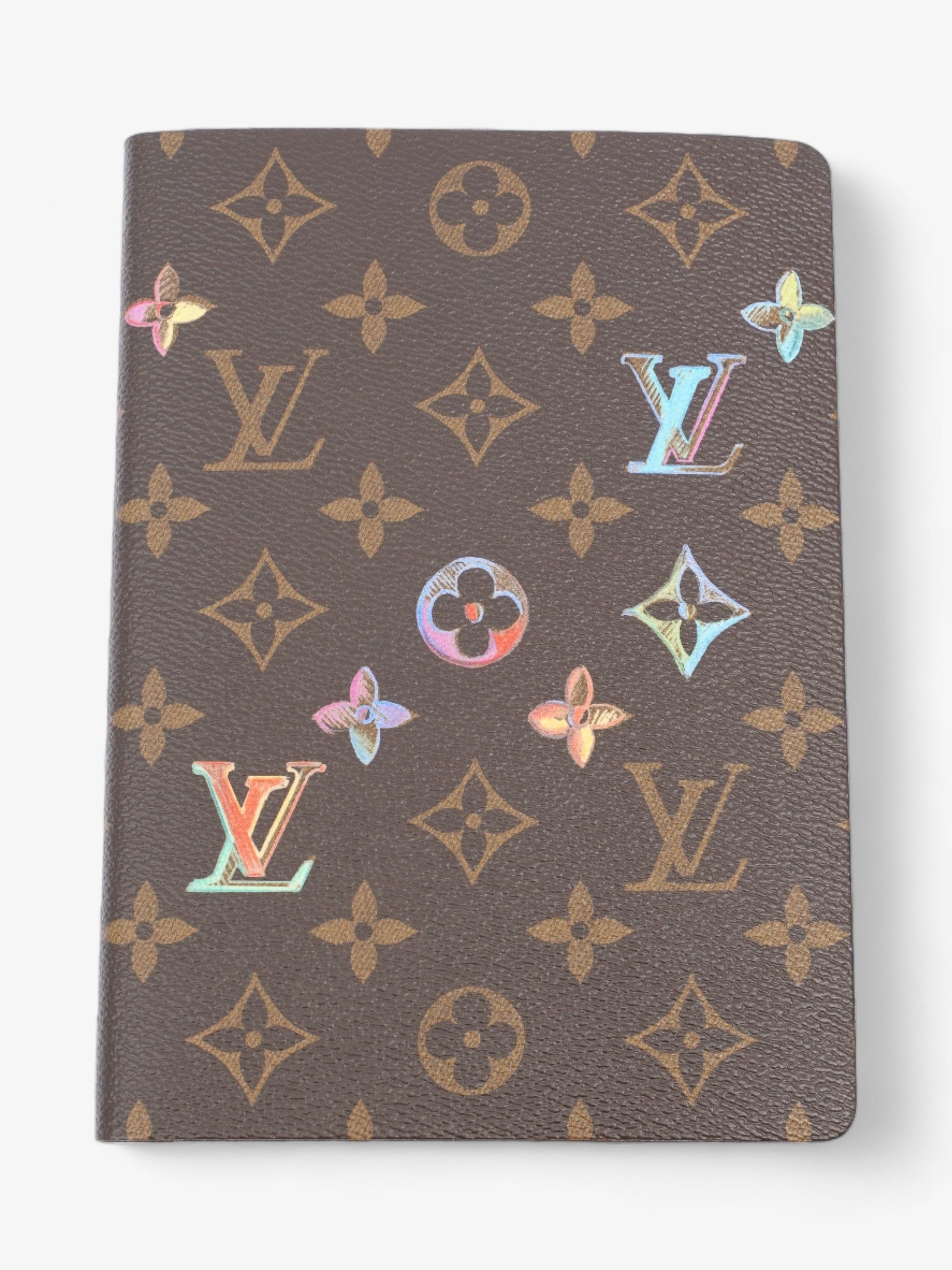 Louis Vuitton Clemence Notebook Multicolour Coated Monogram Canvas Coated Canvas Apparel