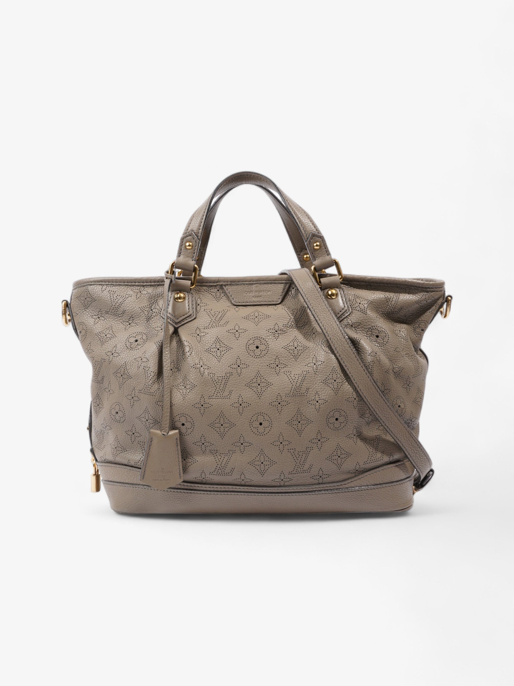 Louis Vuitton Stellar Taupe PM Leather Handbag