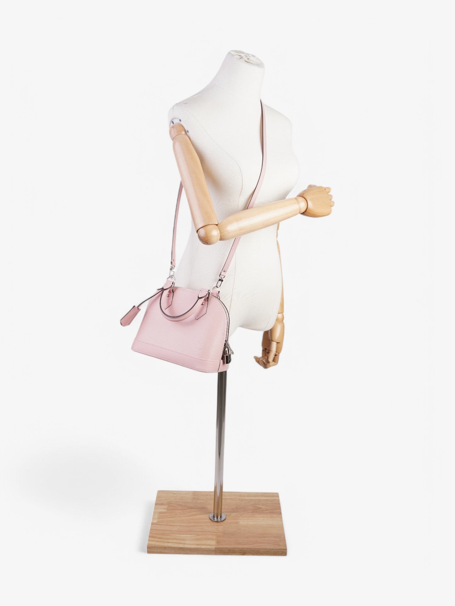 Louis Vuitton Alma BB Epi Leather Pink Handbag