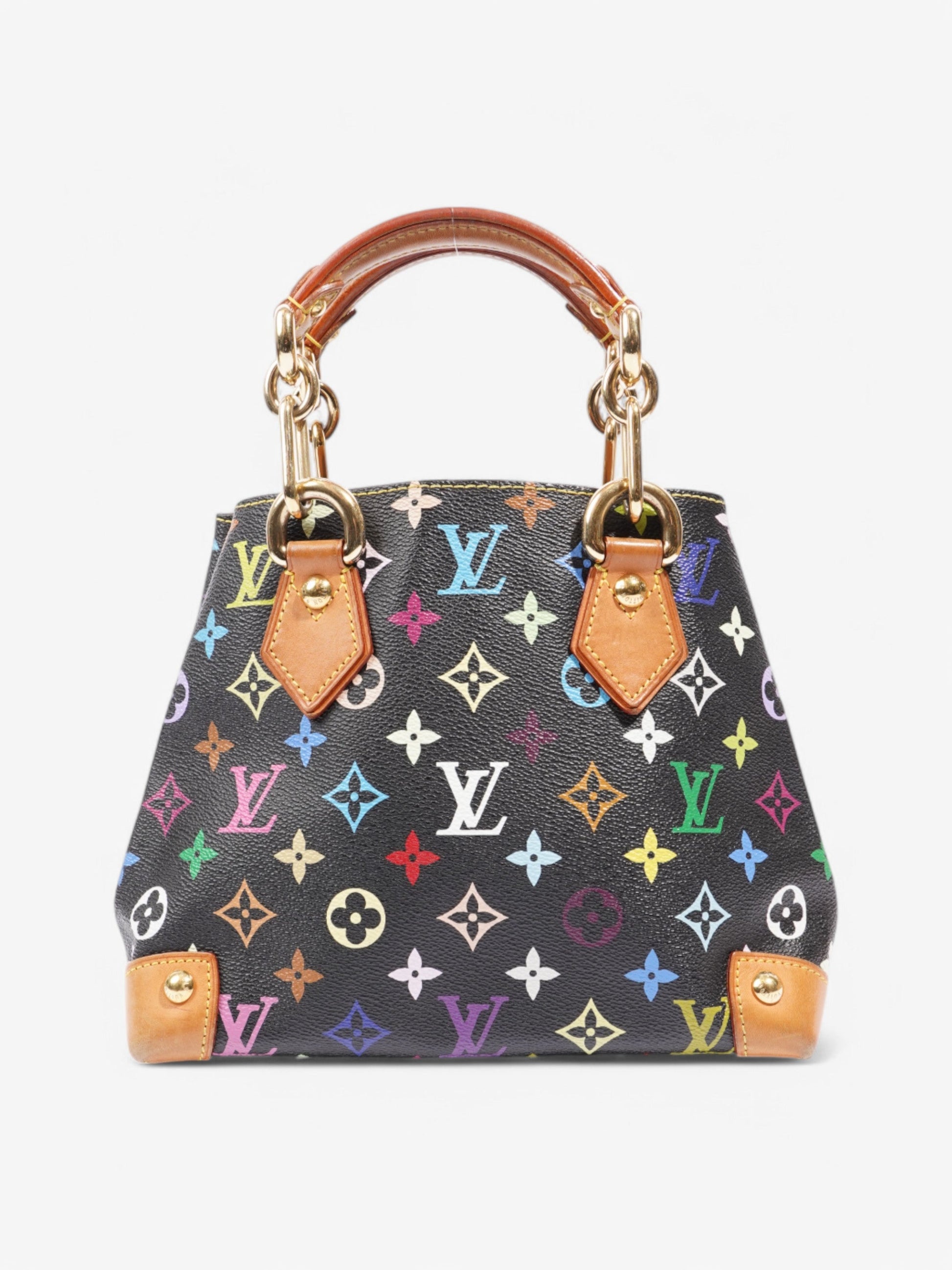 Louis Vuitton Audra Multicolour Coated Canvas Black Apparel