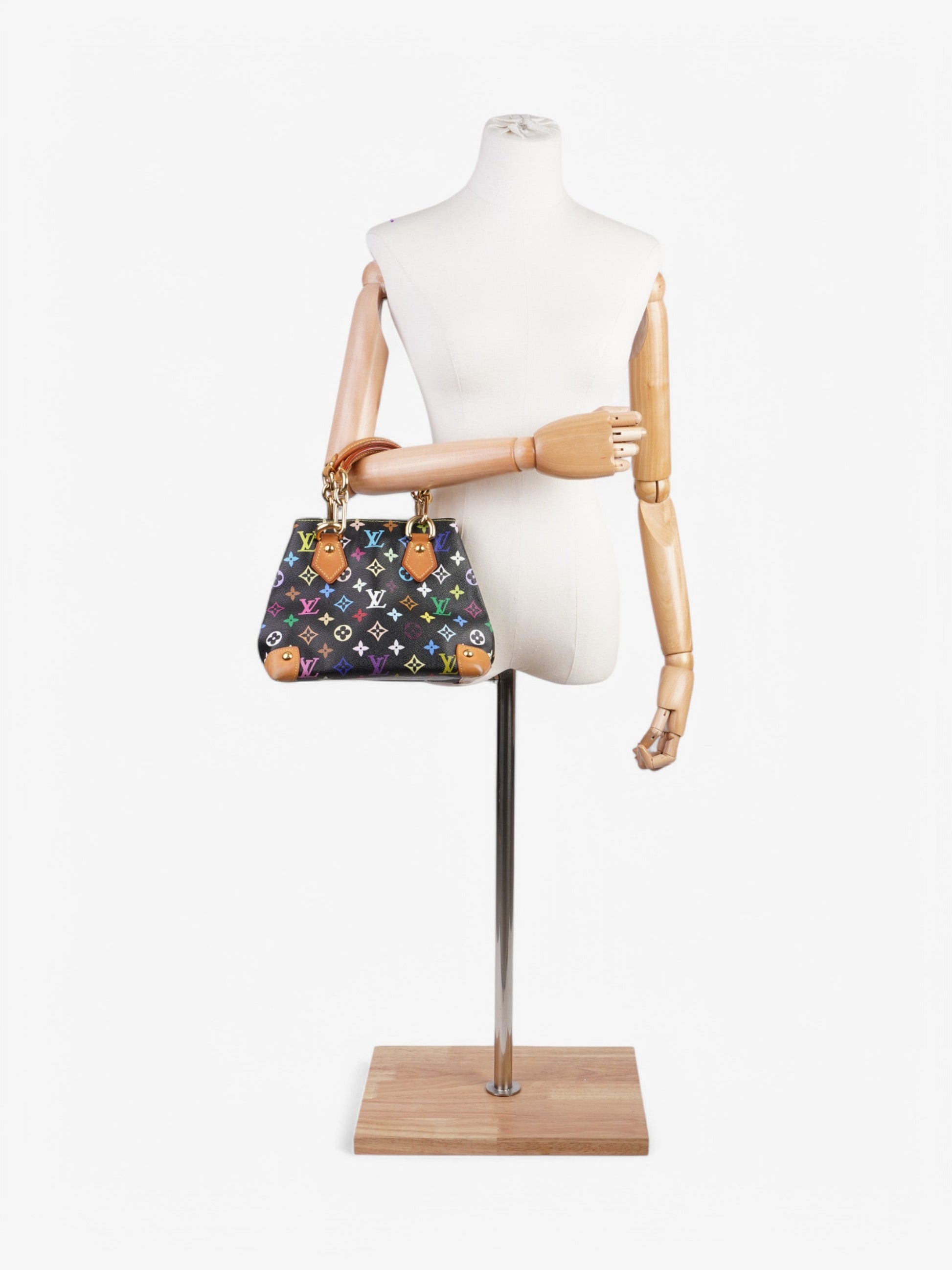 Louis Vuitton Audra Multicolour Coated Canvas Black Apparel