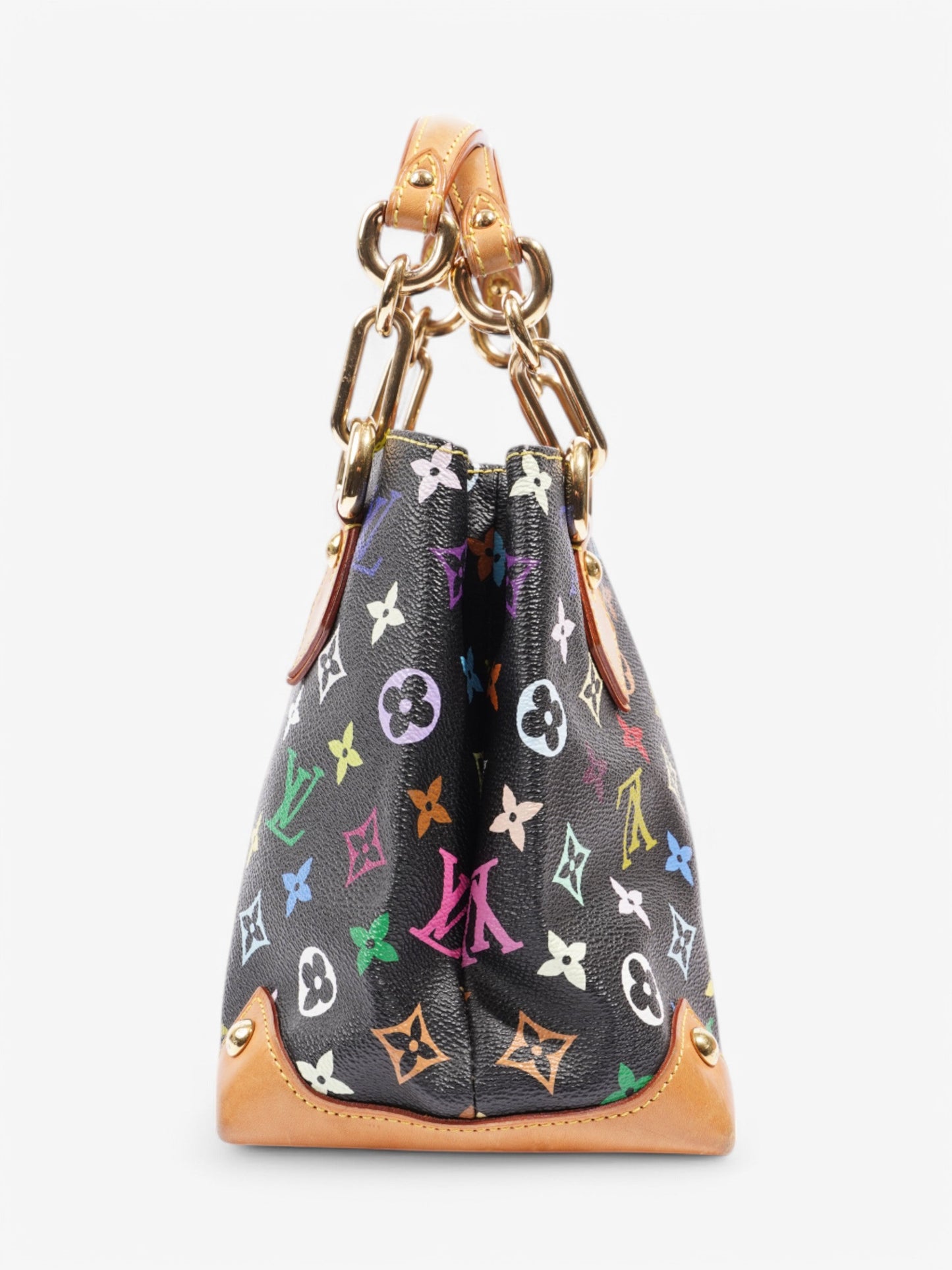 Louis Vuitton Audra Multicolour Coated Canvas Black Apparel